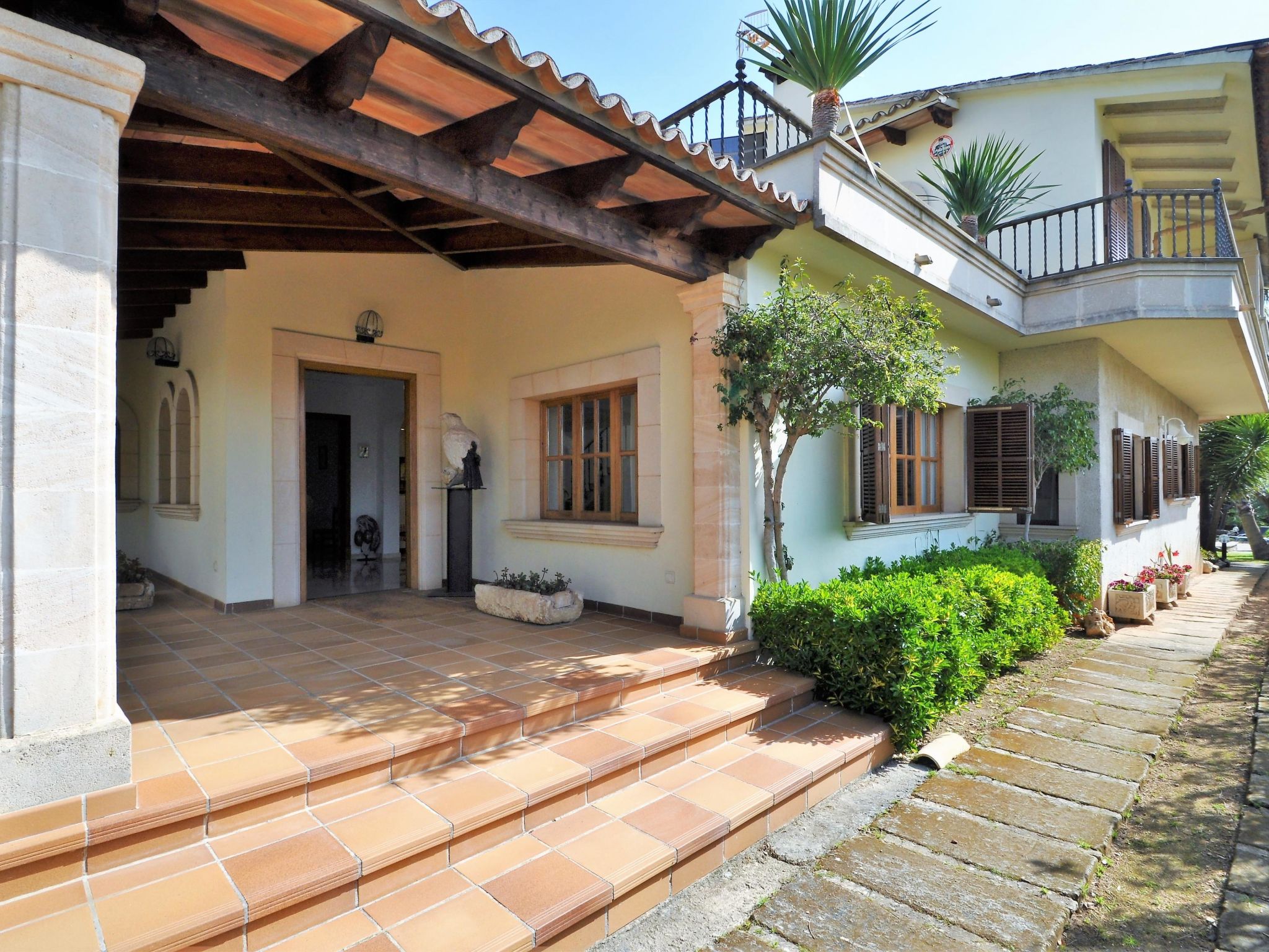 Finca CAN GUAL en Inca para 8 personas con piscina privada y vistas despejadas-