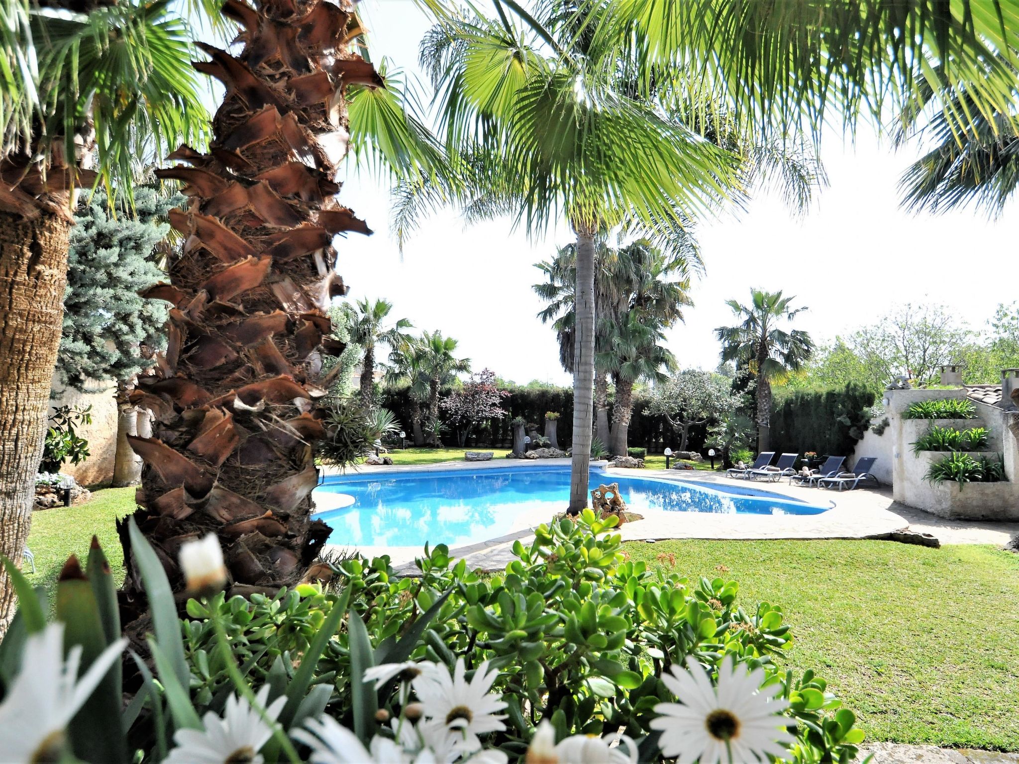 Finca CAN GUAL en Inca para 8 personas con piscina privada y vistas despejadas-
