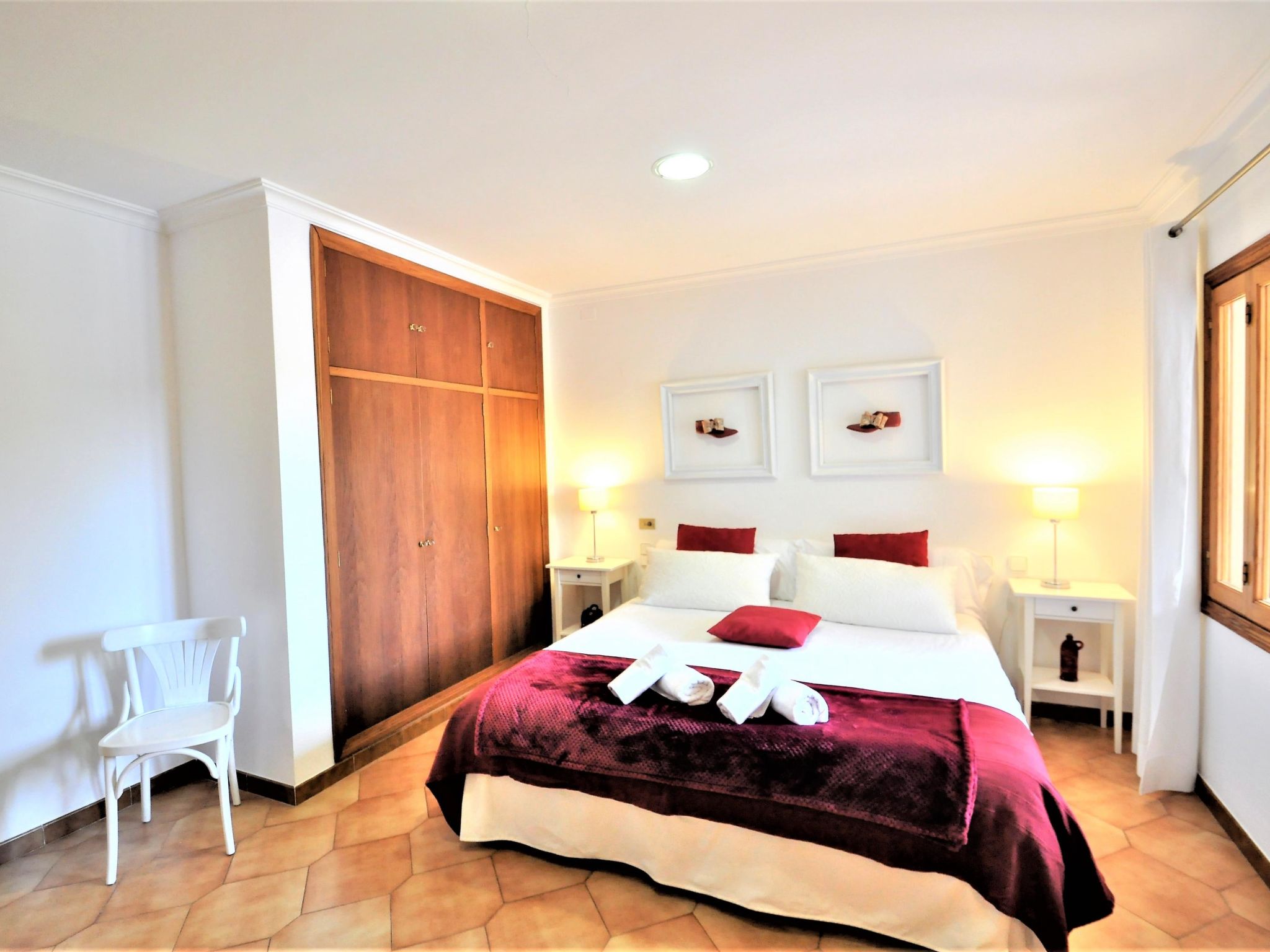 Maison Finca CAN GUAL en Inca para 8 personas con piscina privada y vistas despejadas- – Chambre, photo 25 sur 64