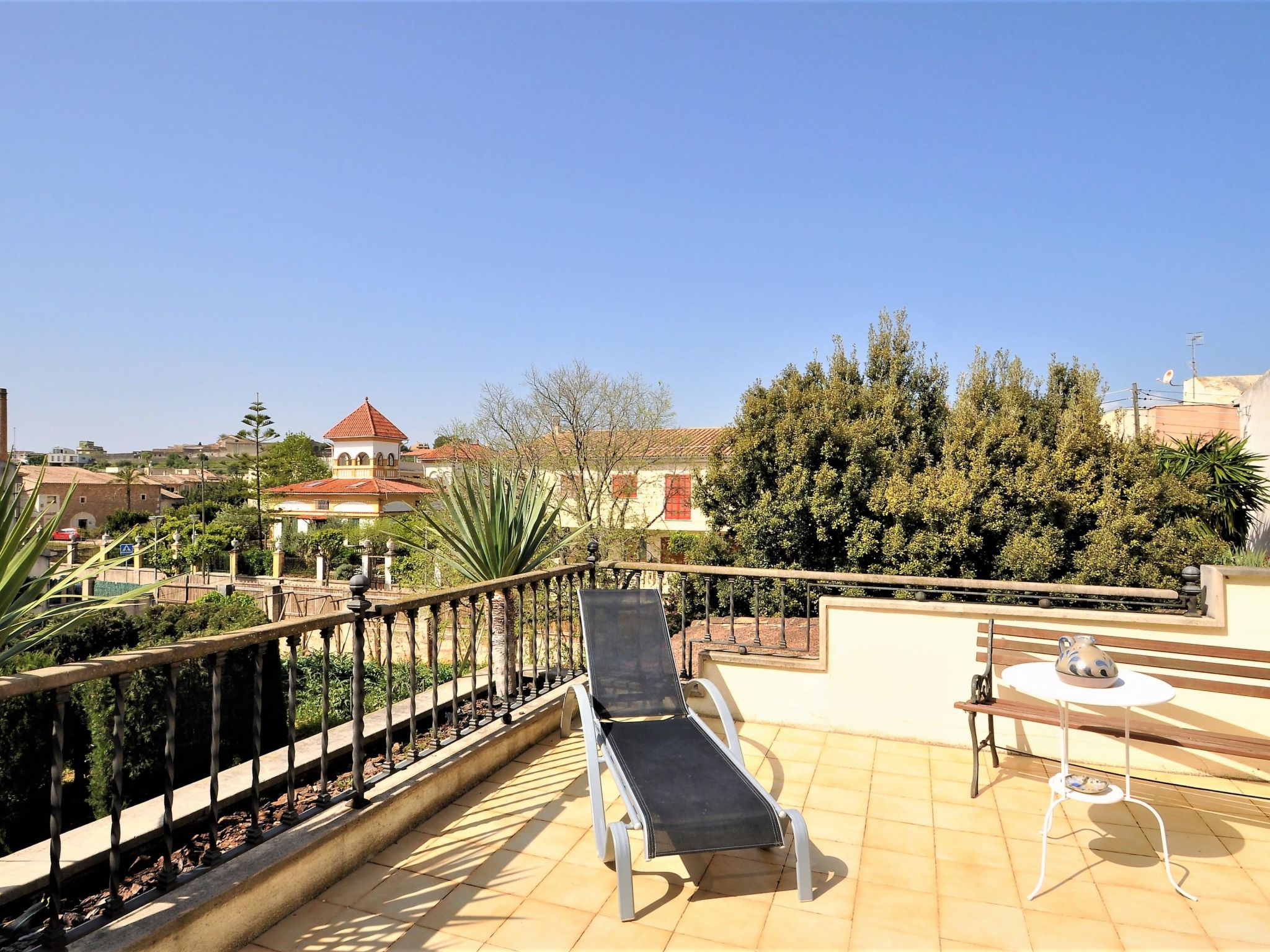 Maison Finca CAN GUAL en Inca para 8 personas con piscina privada y vistas despejadas- – Terrasse, photo 27 sur 64