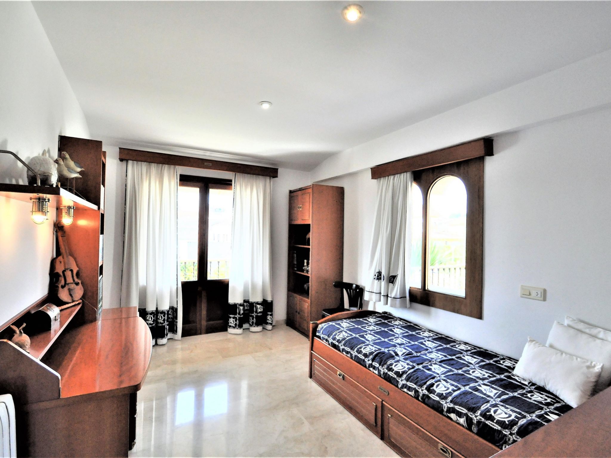 Maison Finca CAN GUAL en Inca para 8 personas con piscina privada y vistas despejadas- – Chambre, photo 30 sur 64