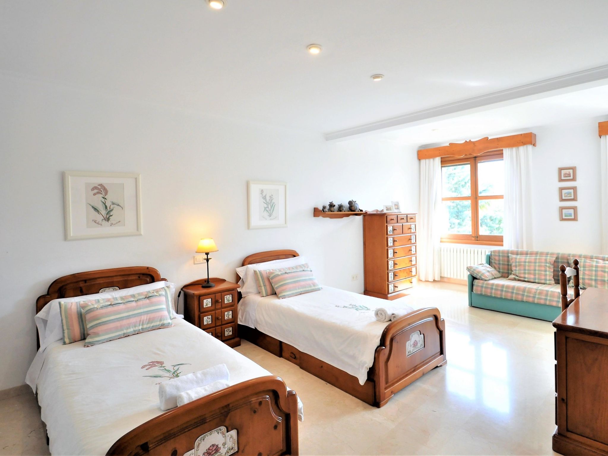 Finca CAN GUAL en Inca para 8 personas con piscina privada y vistas despejadas- - Dedans