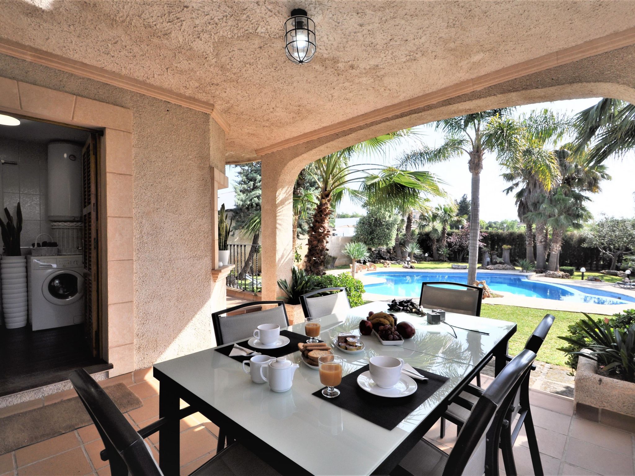Finca CAN GUAL en Inca para 8 personas con piscina privada y vistas despejadas- - Dehors