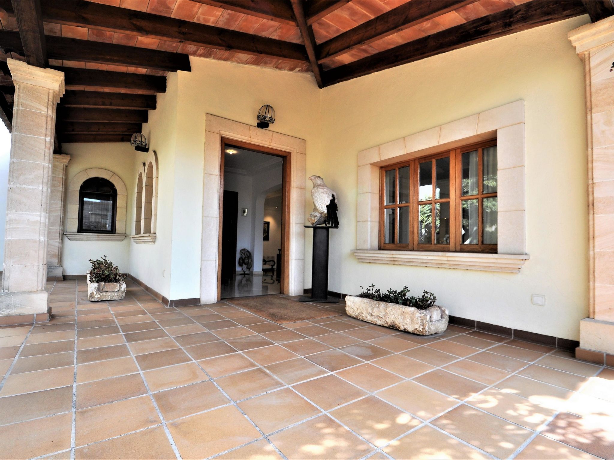 Finca CAN GUAL en Inca para 8 personas con piscina privada y vistas despejadas- - Dehors