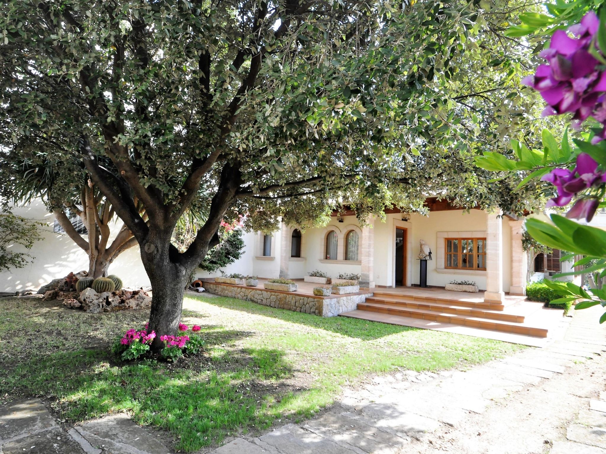 Finca CAN GUAL en Inca para 8 personas con piscina privada y vistas despejadas- - Dehors