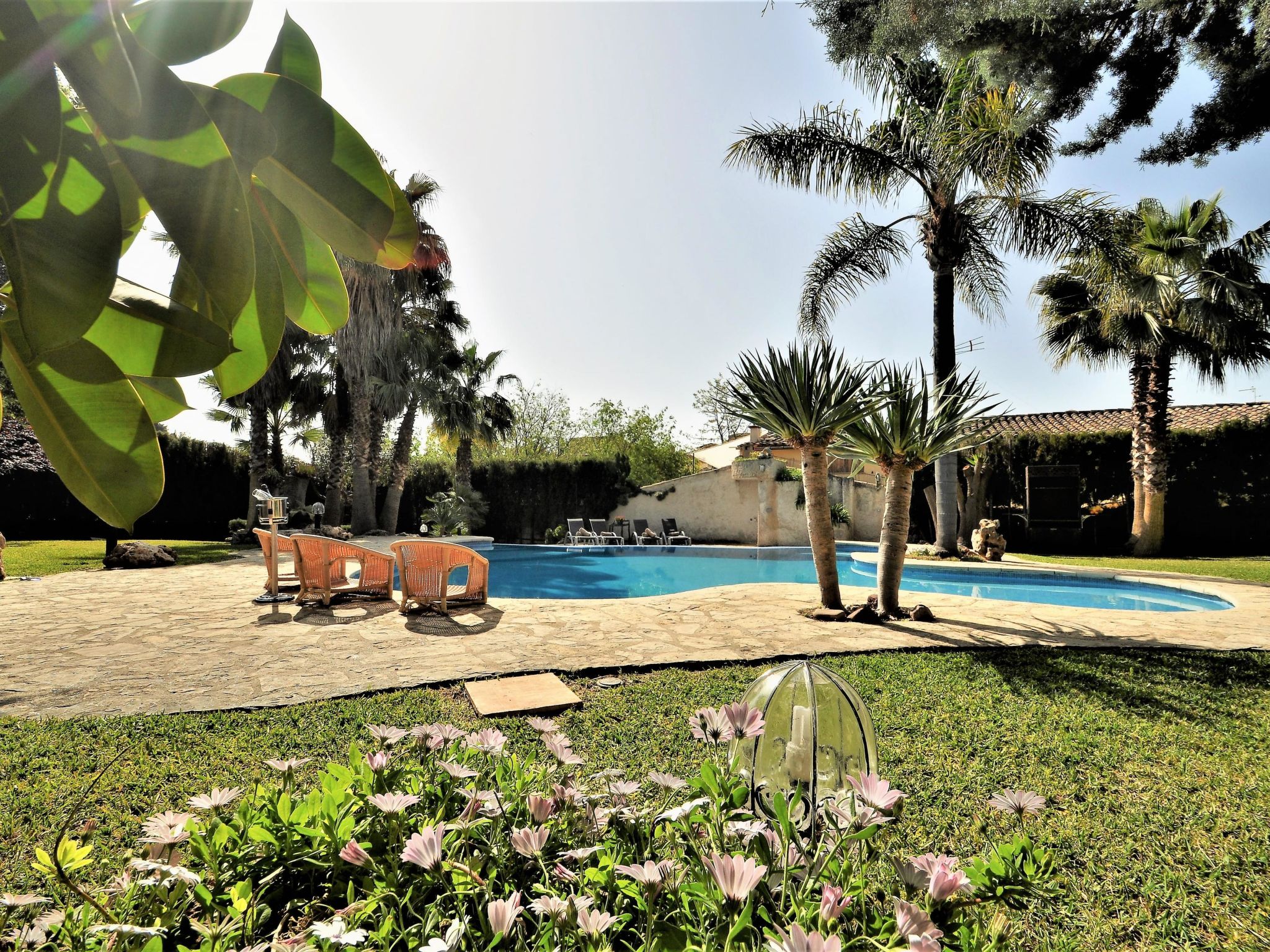 Finca CAN GUAL en Inca para 8 personas con piscina privada y vistas despejadas-