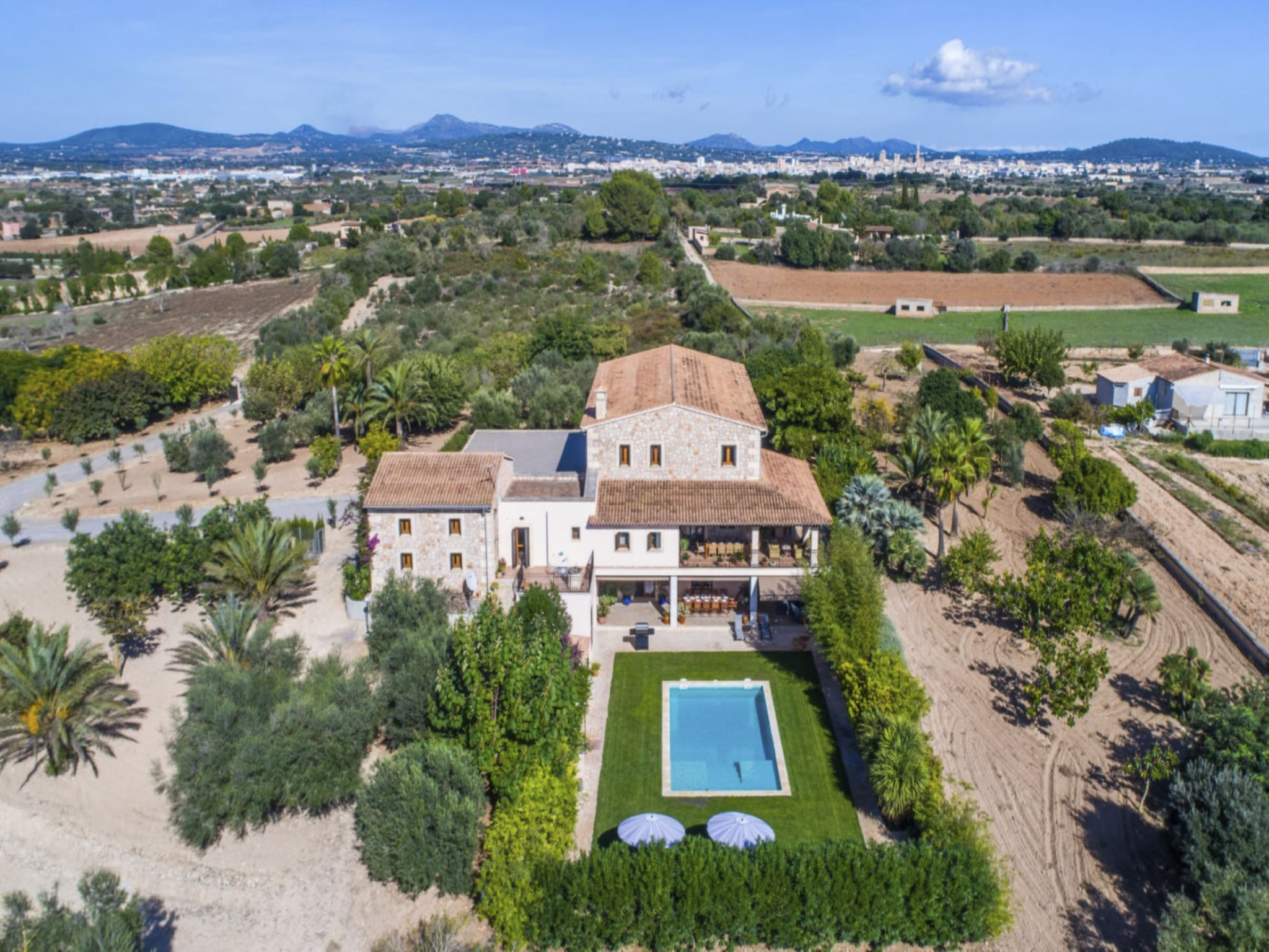 Luxuriöse Ferienvilla auf Mallorca-Binnen