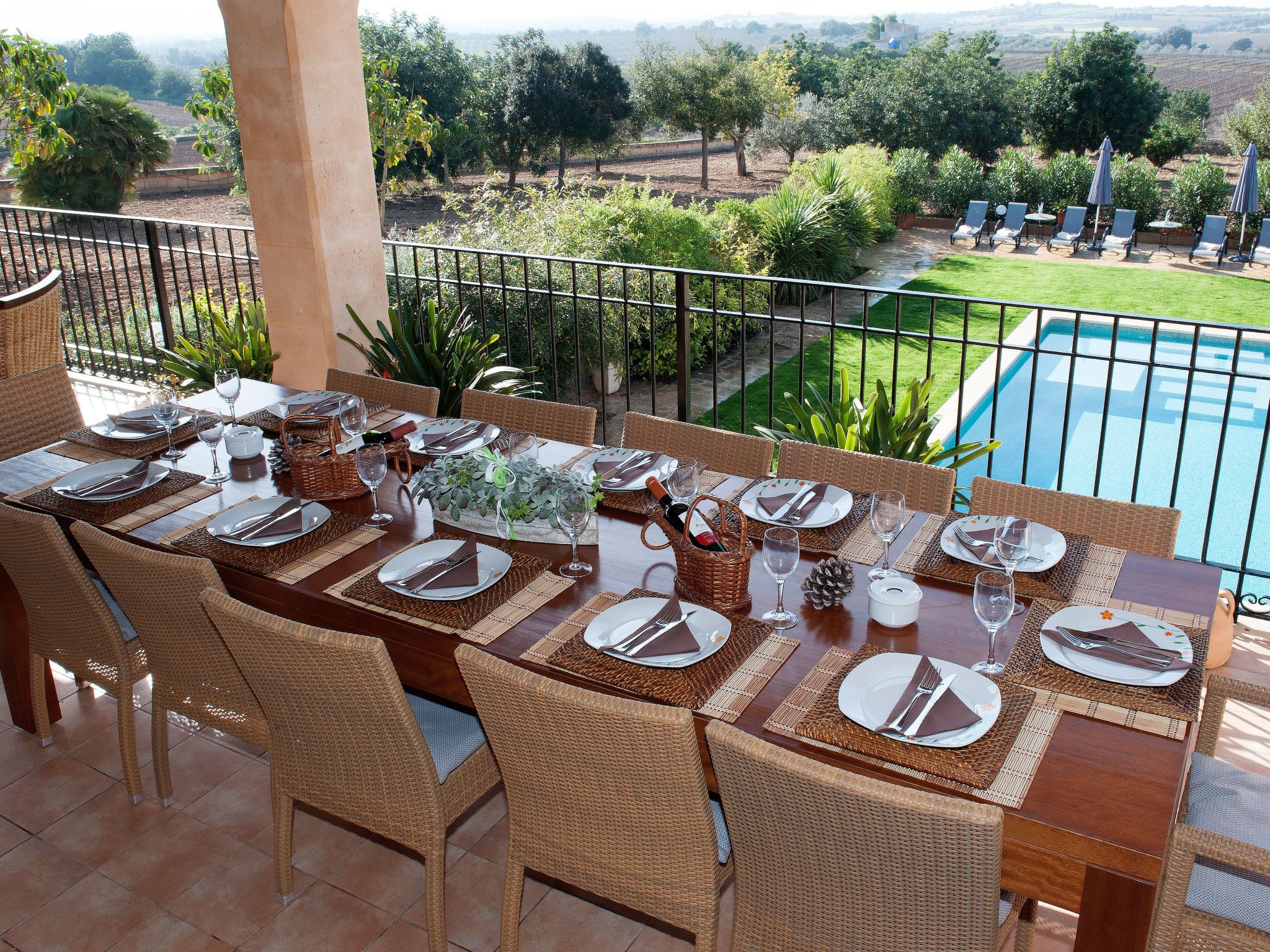 Luxuriöse Ferienvilla auf Mallorca-Binnen