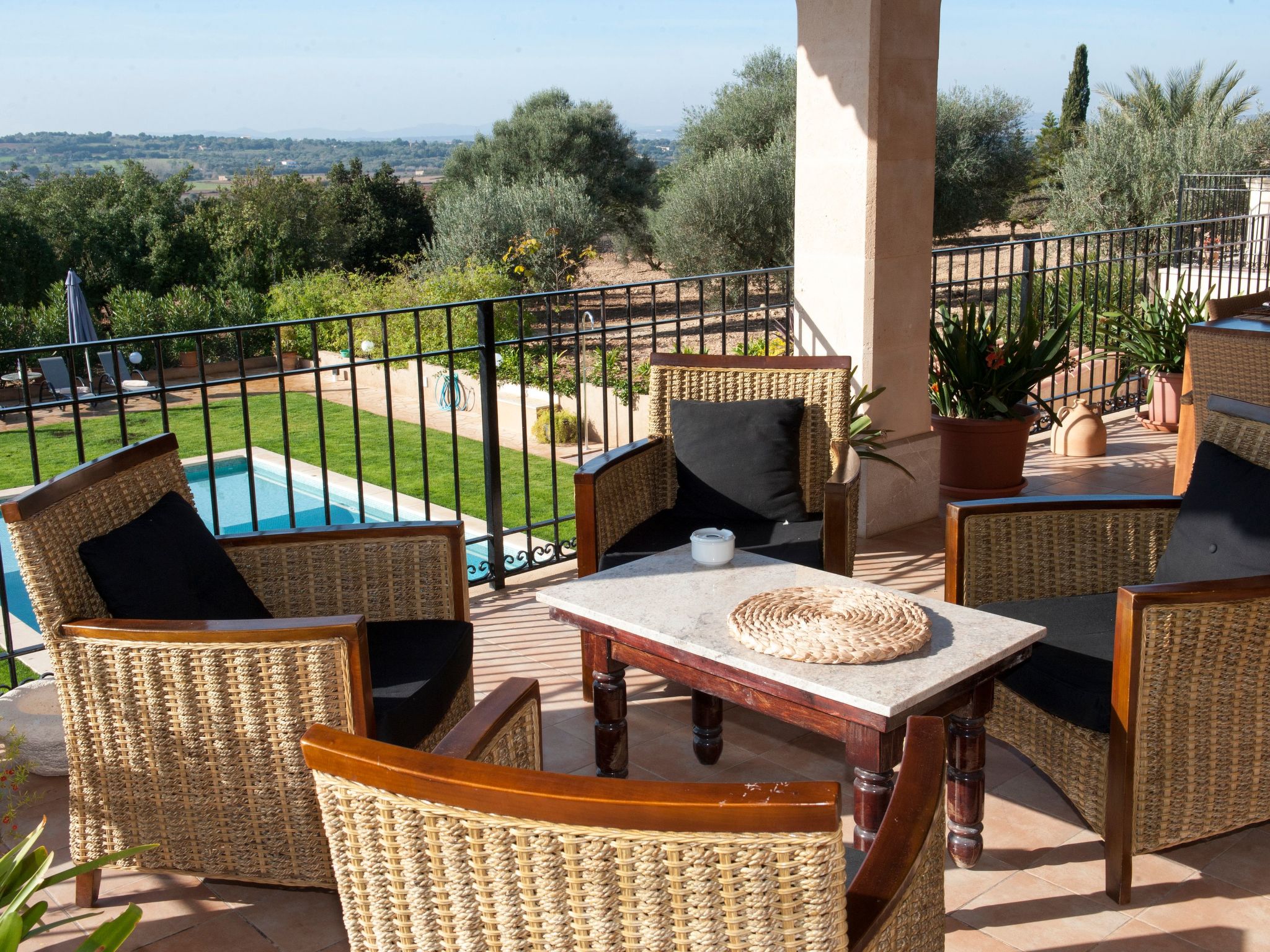 Luxuriöse Ferienvilla auf Mallorca-Binnen