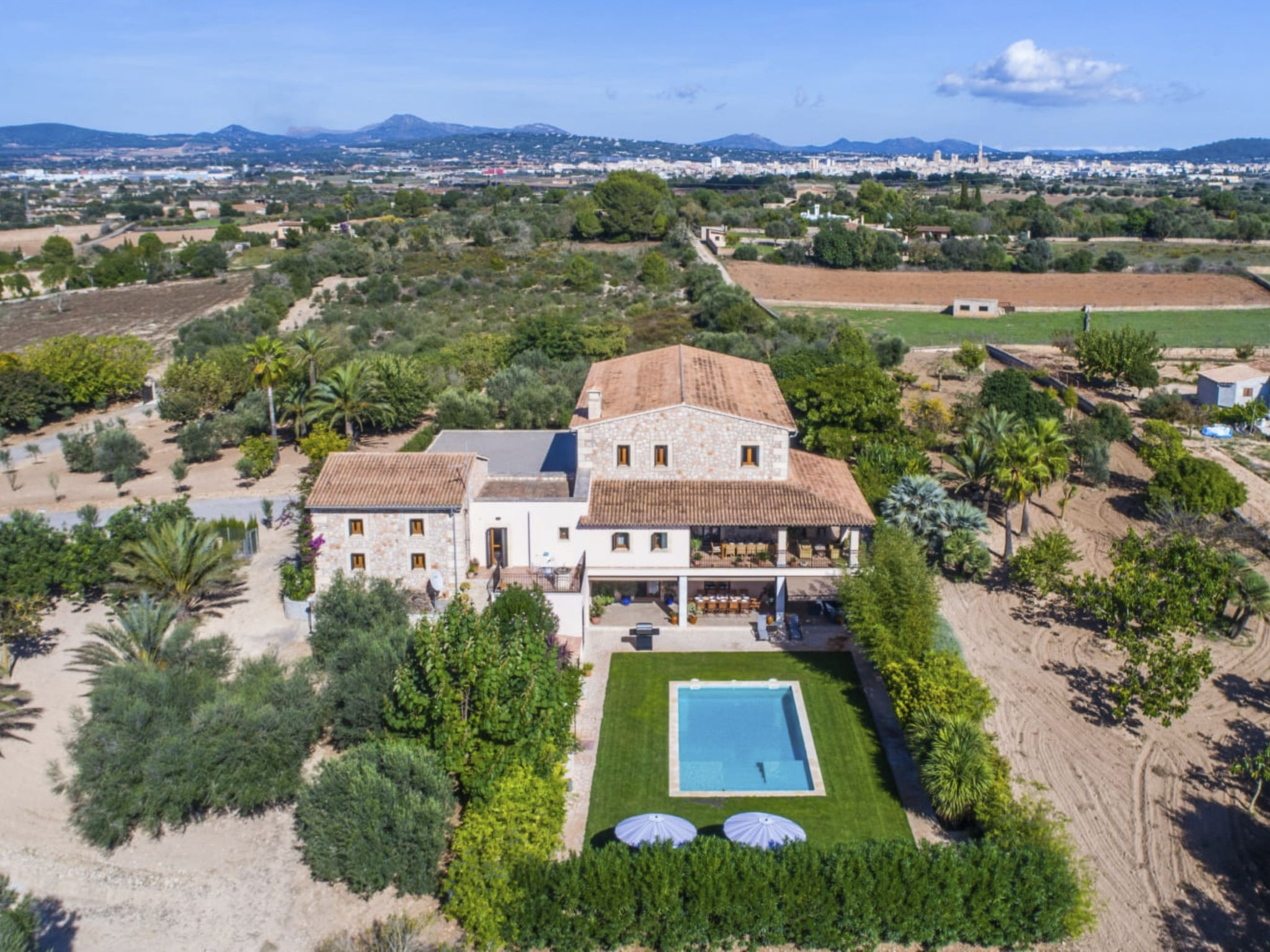 Luxuriöse Ferienvilla auf Mallorca-Binnen