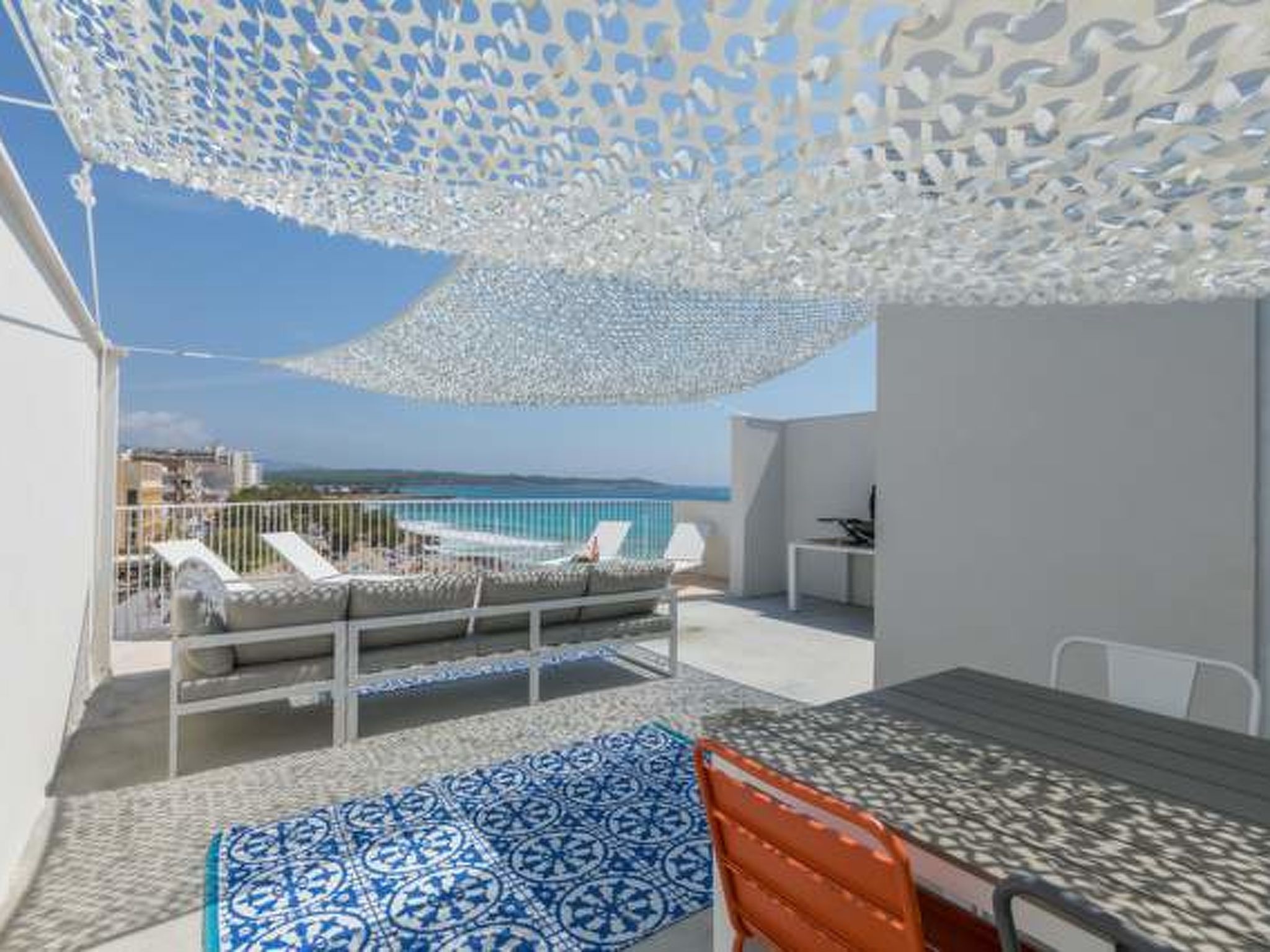 Sfeervol appartement aan zee in S'Illot met panoramisch uitzicht op meer en zee - foto 14