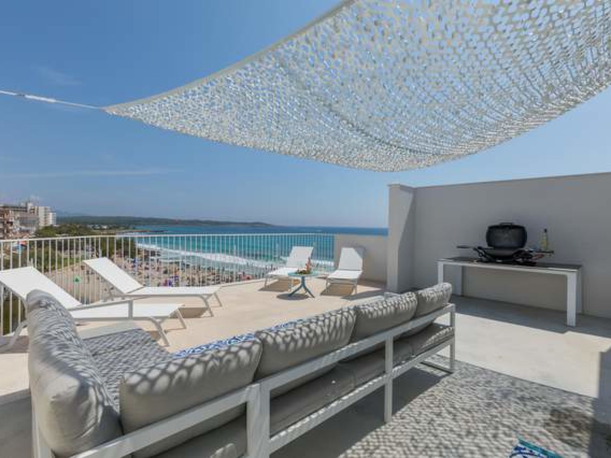 Sfeervol appartement aan zee in S'Illot met panoramisch uitzicht op meer en zee - foto 10