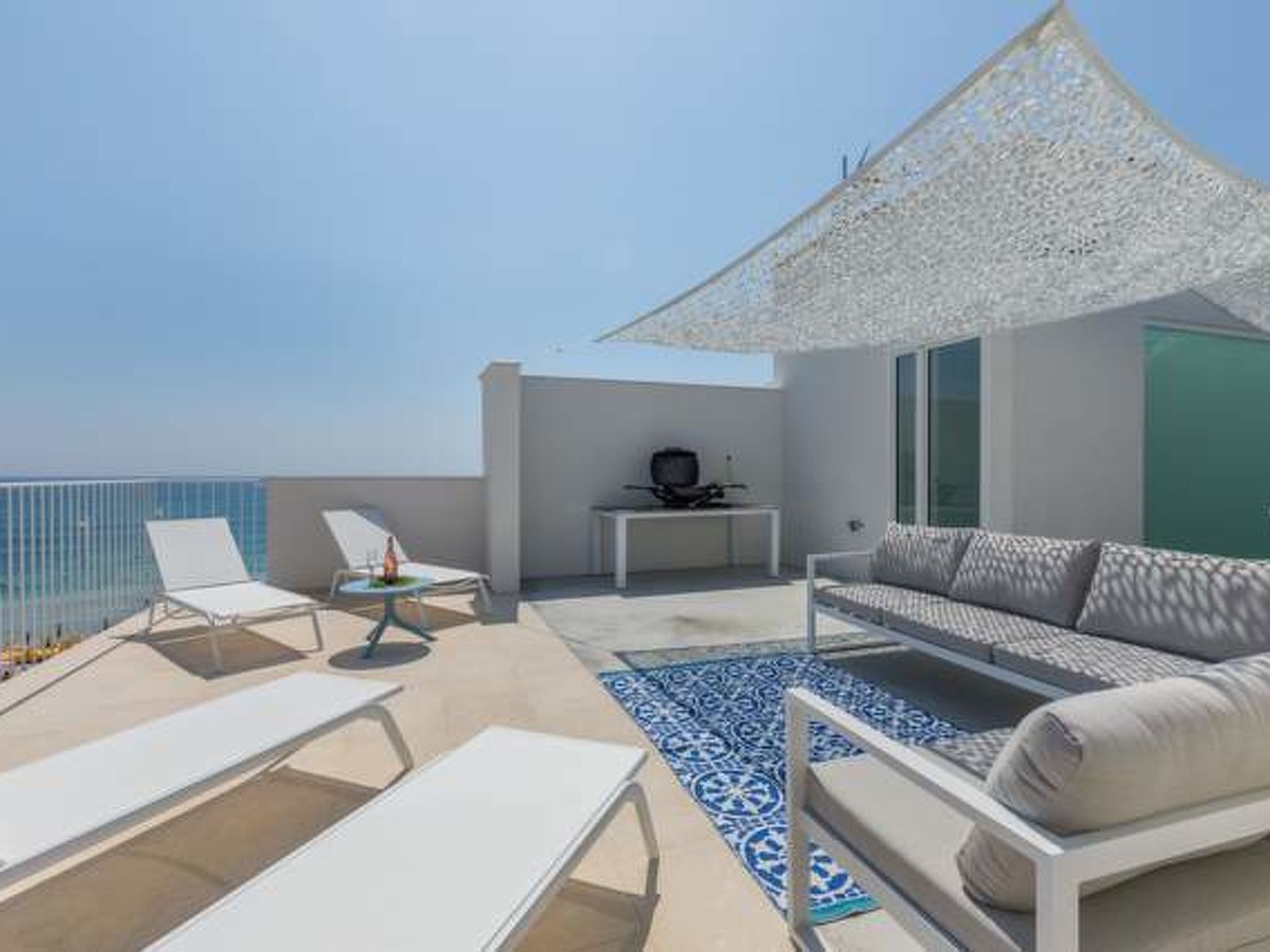 Sfeervol appartement aan zee in S'Illot met panoramisch uitzicht op meer en zee - foto 6