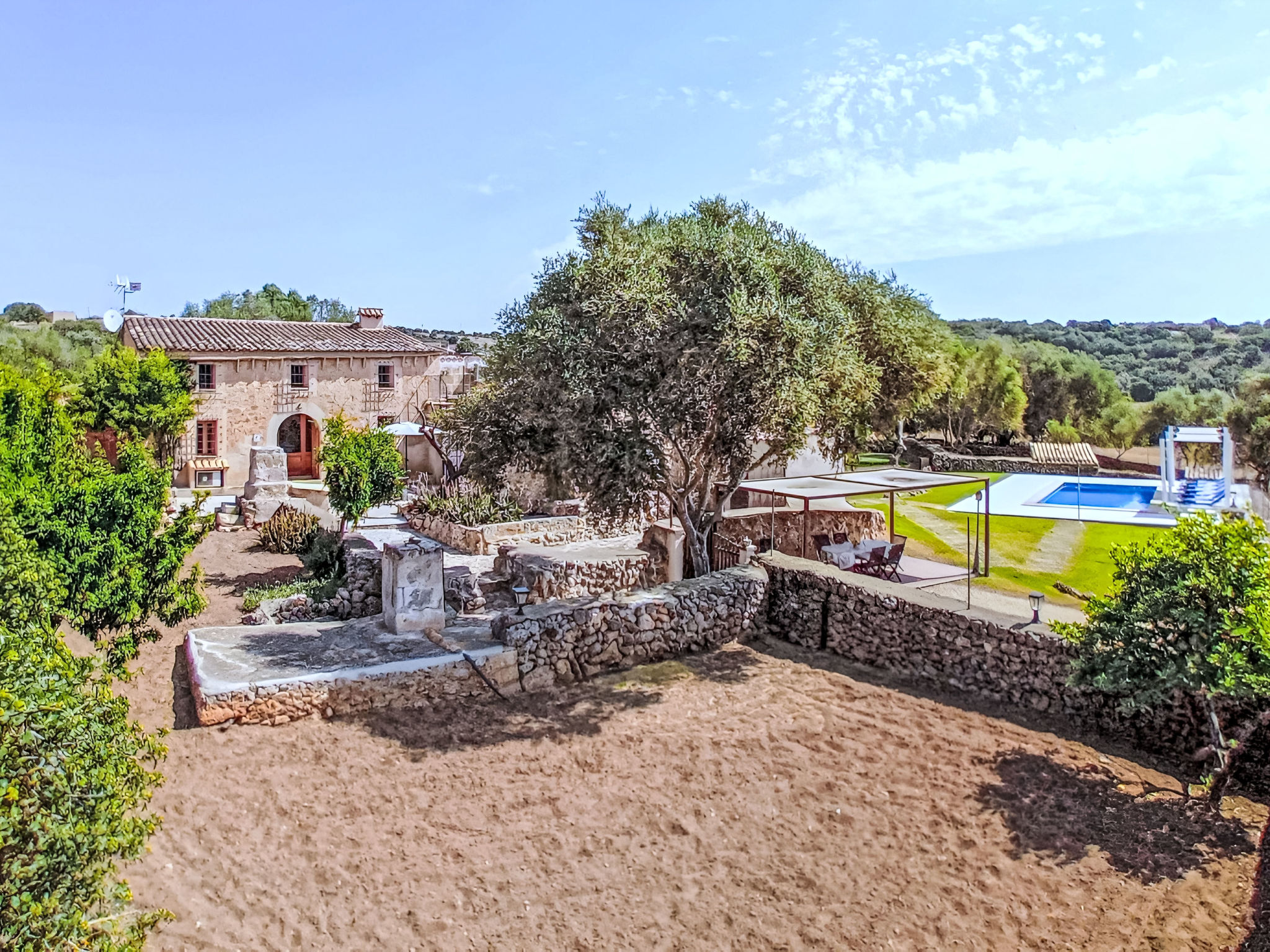 Landhaus mit Pool in der Nähe von Porto Cristo
