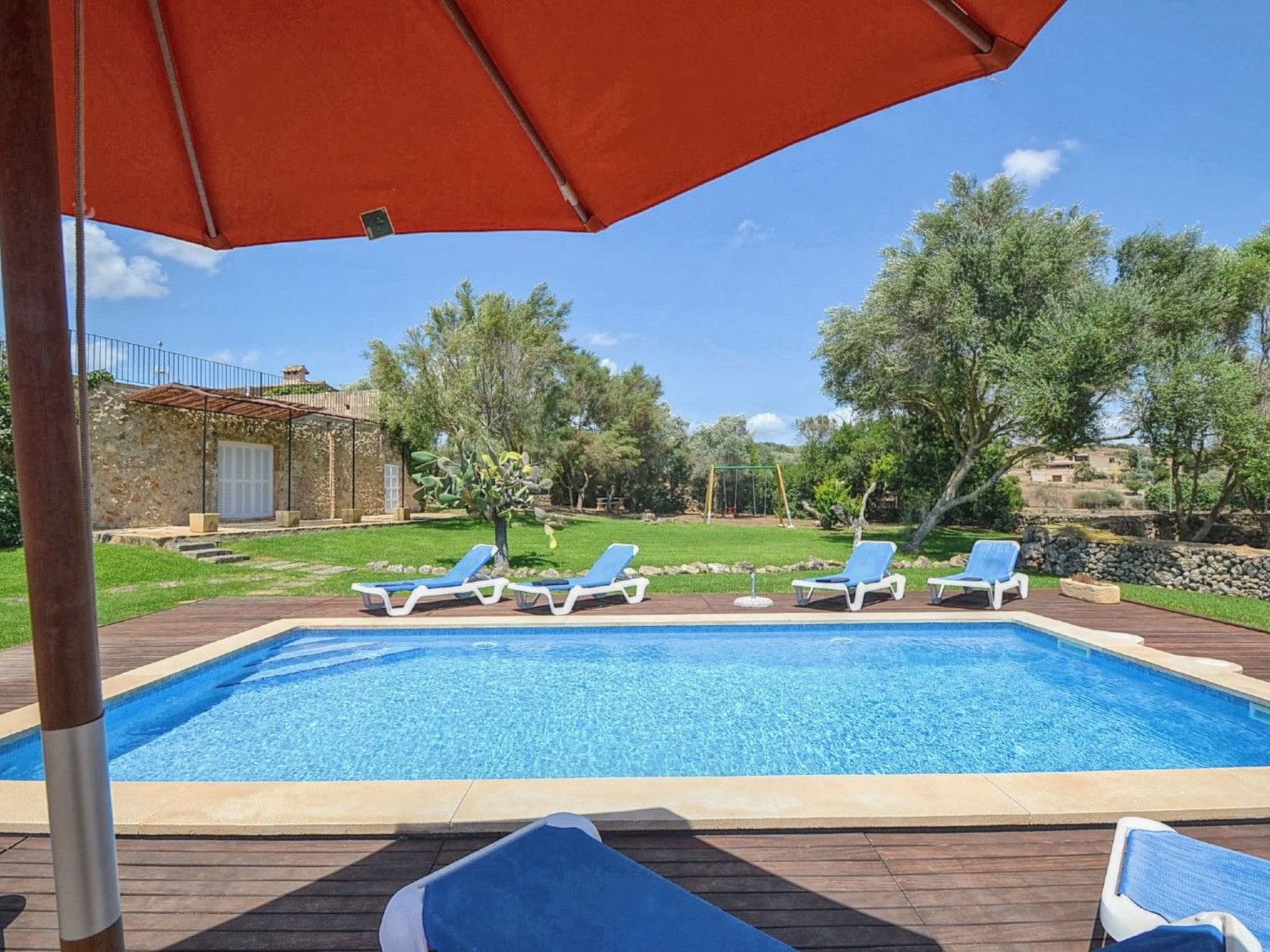 Landhaus mit Pool in der Nähe von Porto Cristo-Binnen