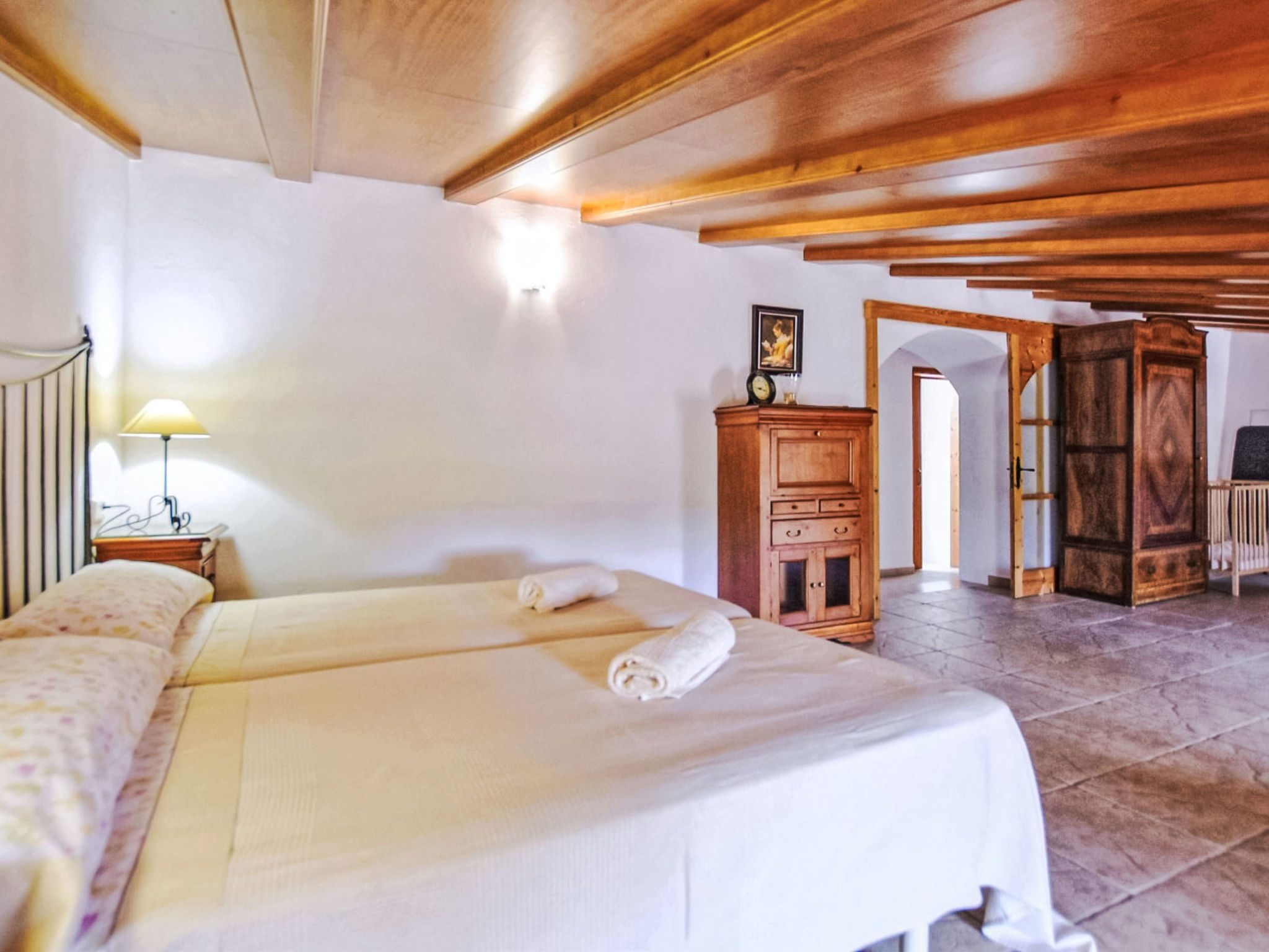 Landhaus mit Pool in der Nähe von Porto Cristo - Binnen