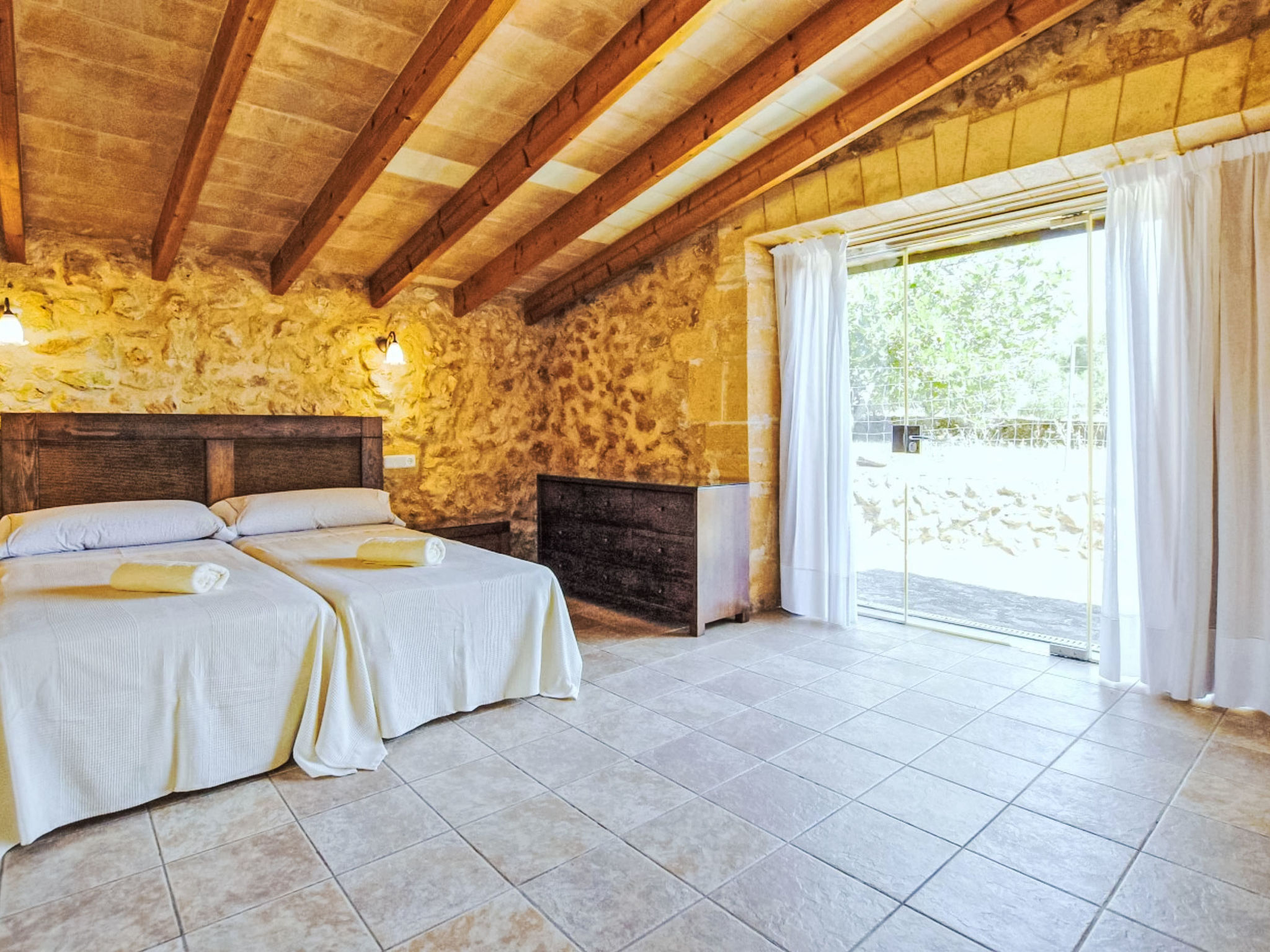 Landhaus mit Pool in der Nähe von Porto Cristo - Binnen