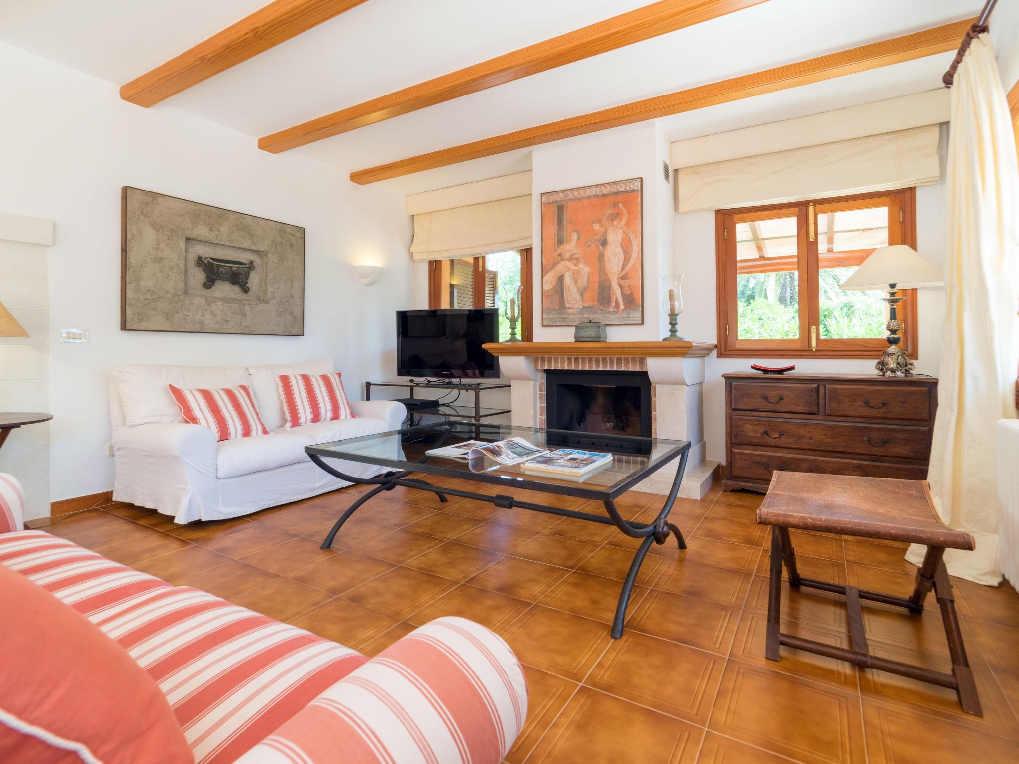 Mit Wasserblick-Binnen