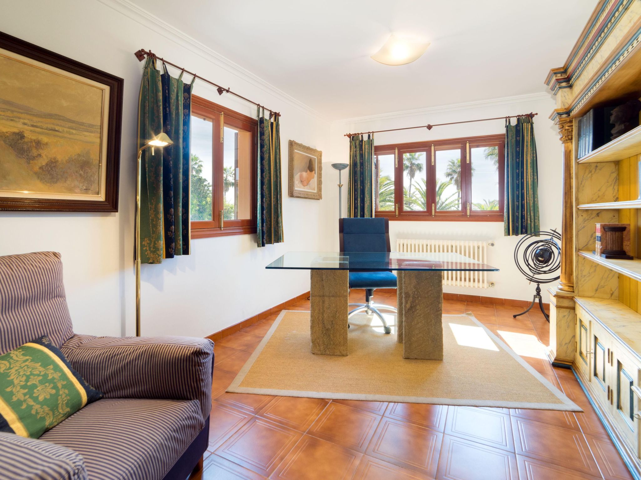 Mit Wasserblick-Binnen