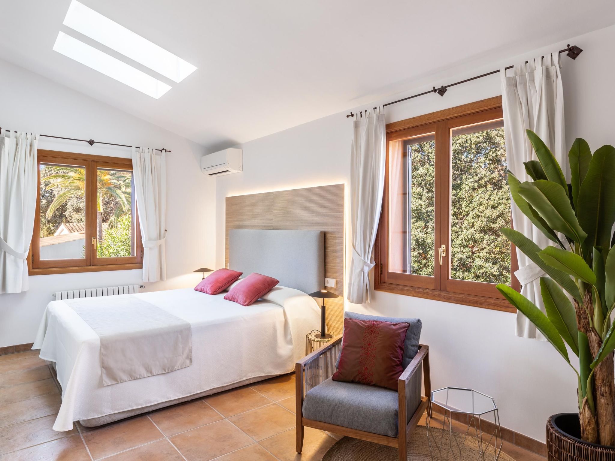 Mit Wasserblick-Binnen