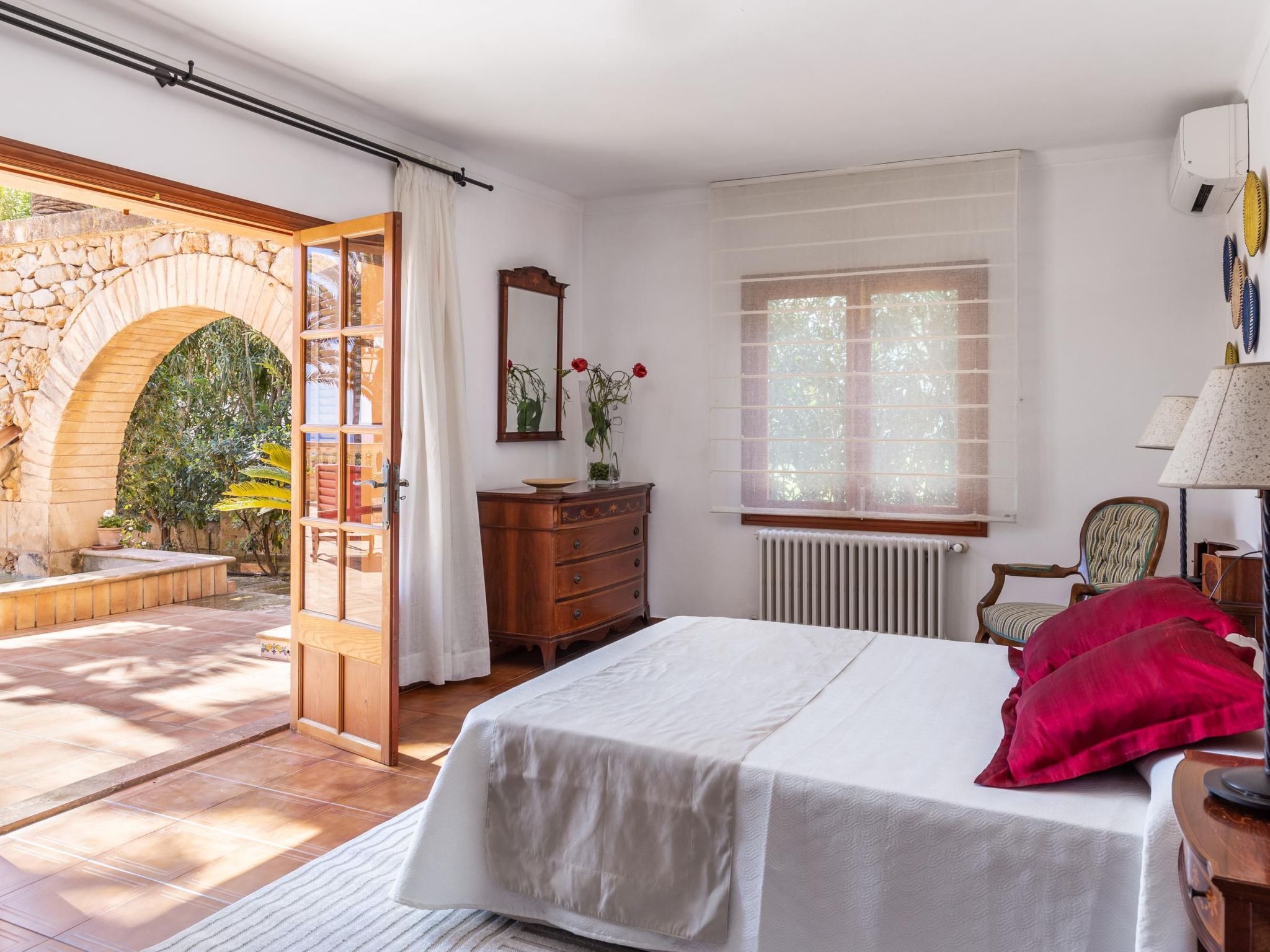 Mit Wasserblick-Binnen