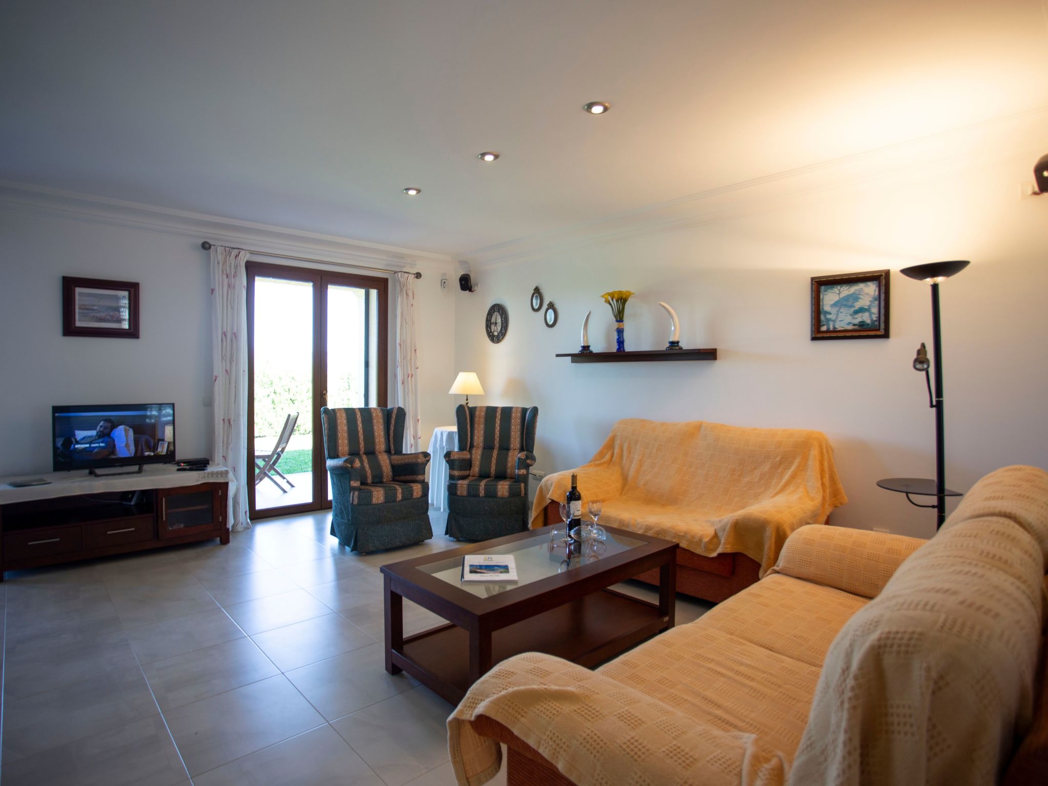 Can Vanrell, mit Schwimmbad, Jacuzzi und Rasenfläche.-Binnen