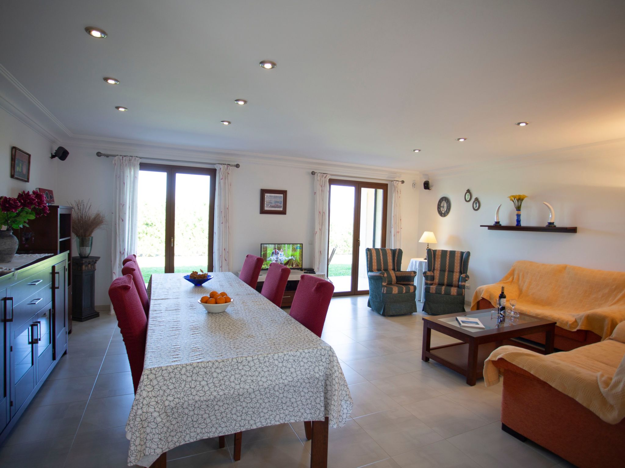 Can Vanrell, mit Schwimmbad, Jacuzzi und Rasenfläche.-Binnen