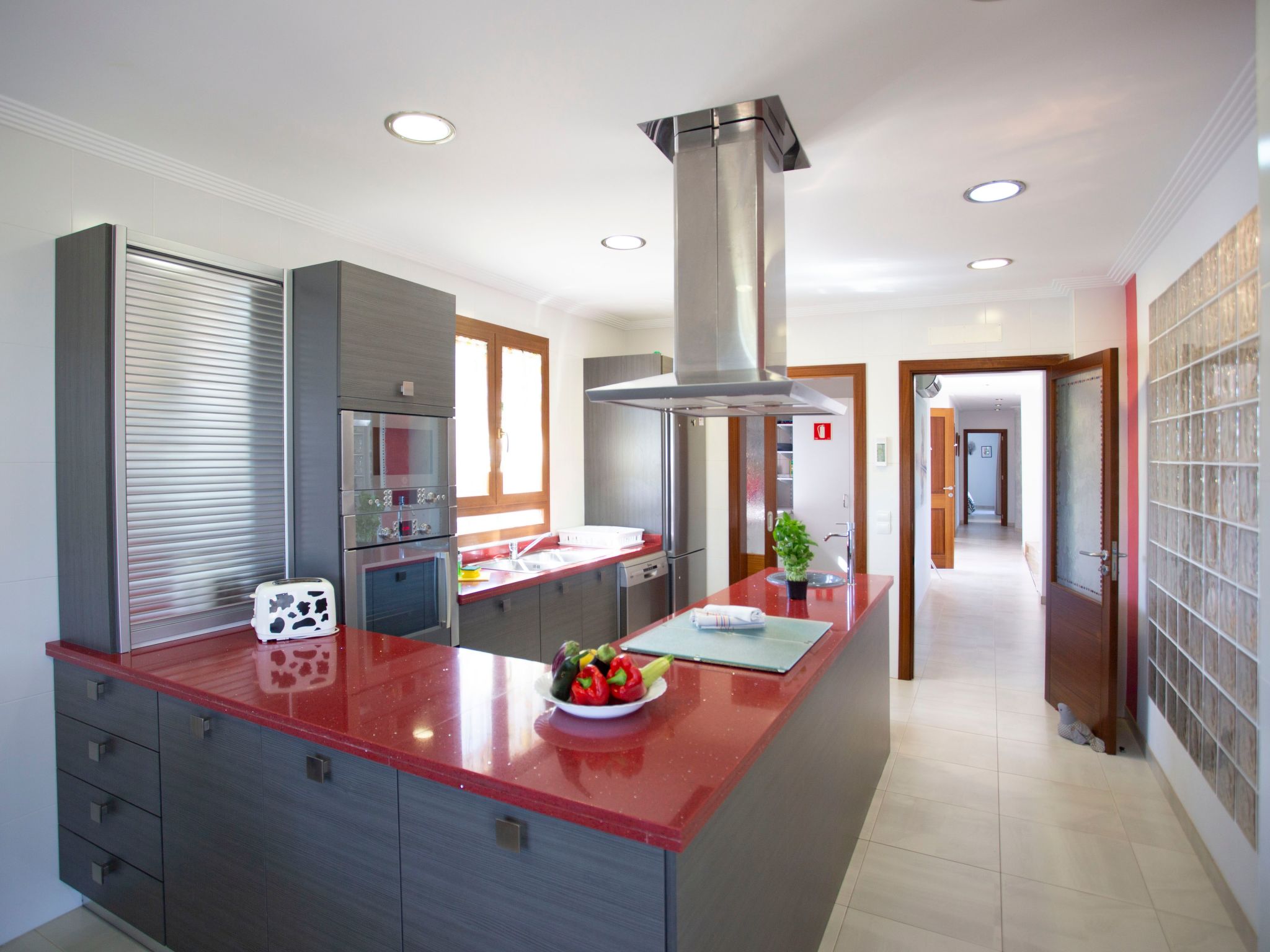 Can Vanrell, mit Schwimmbad, Jacuzzi und Rasenfläche.-Binnen