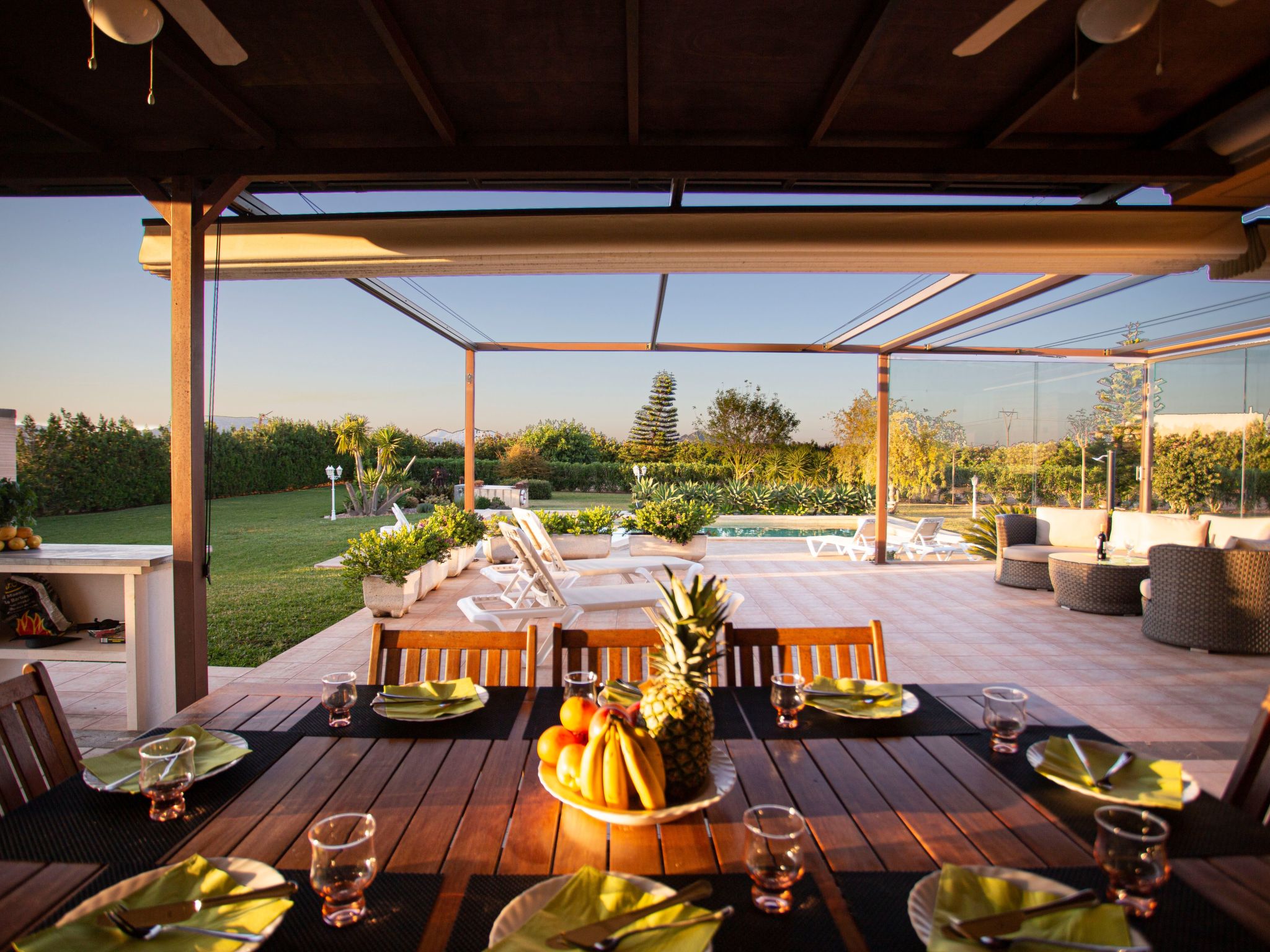 Can Vanrell, mit Schwimmbad, Jacuzzi und Rasenfläche.-Binnen