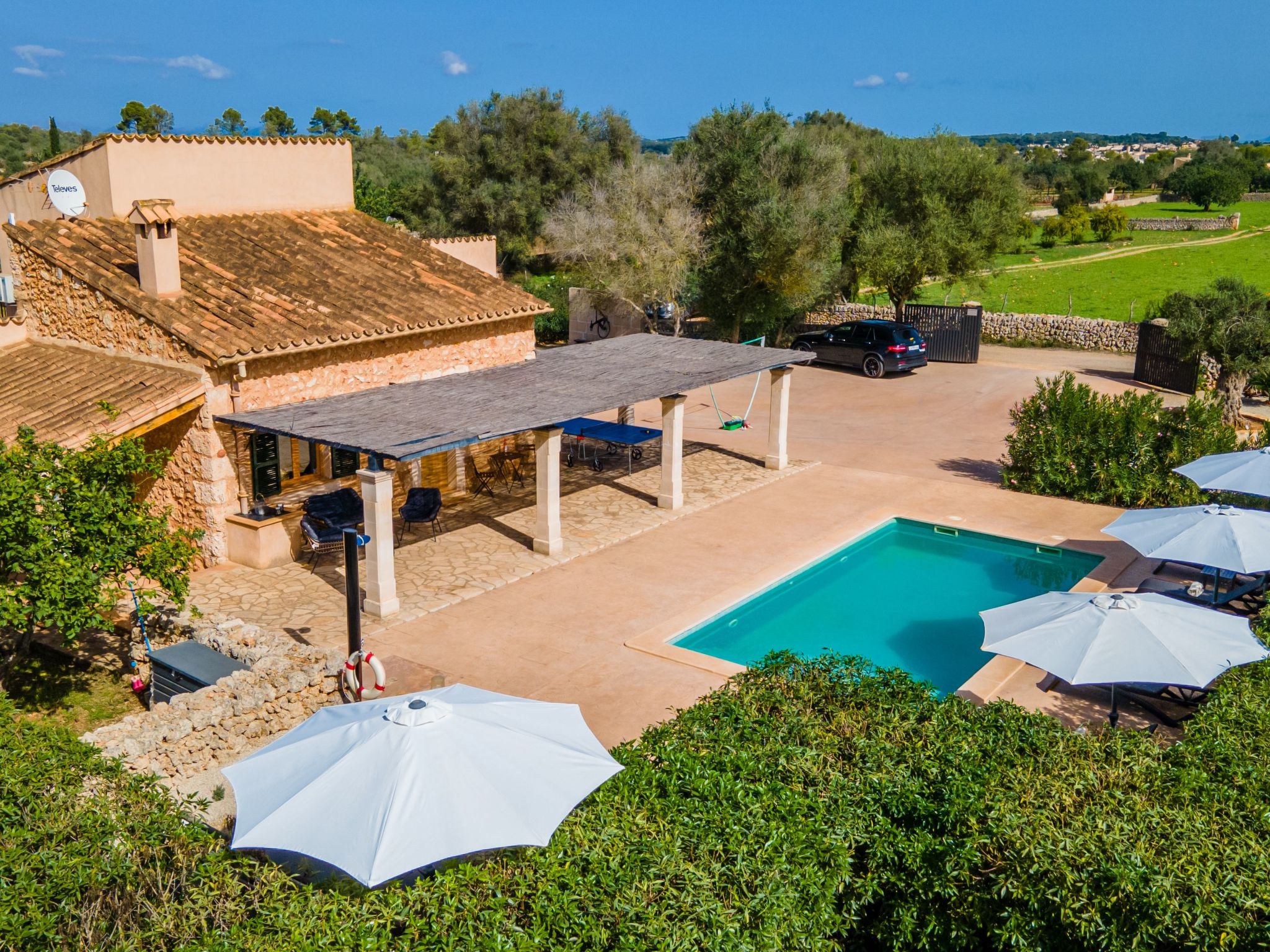 Stilvolle, top-moderne, traumhafte Finca in Sineu-Binnen