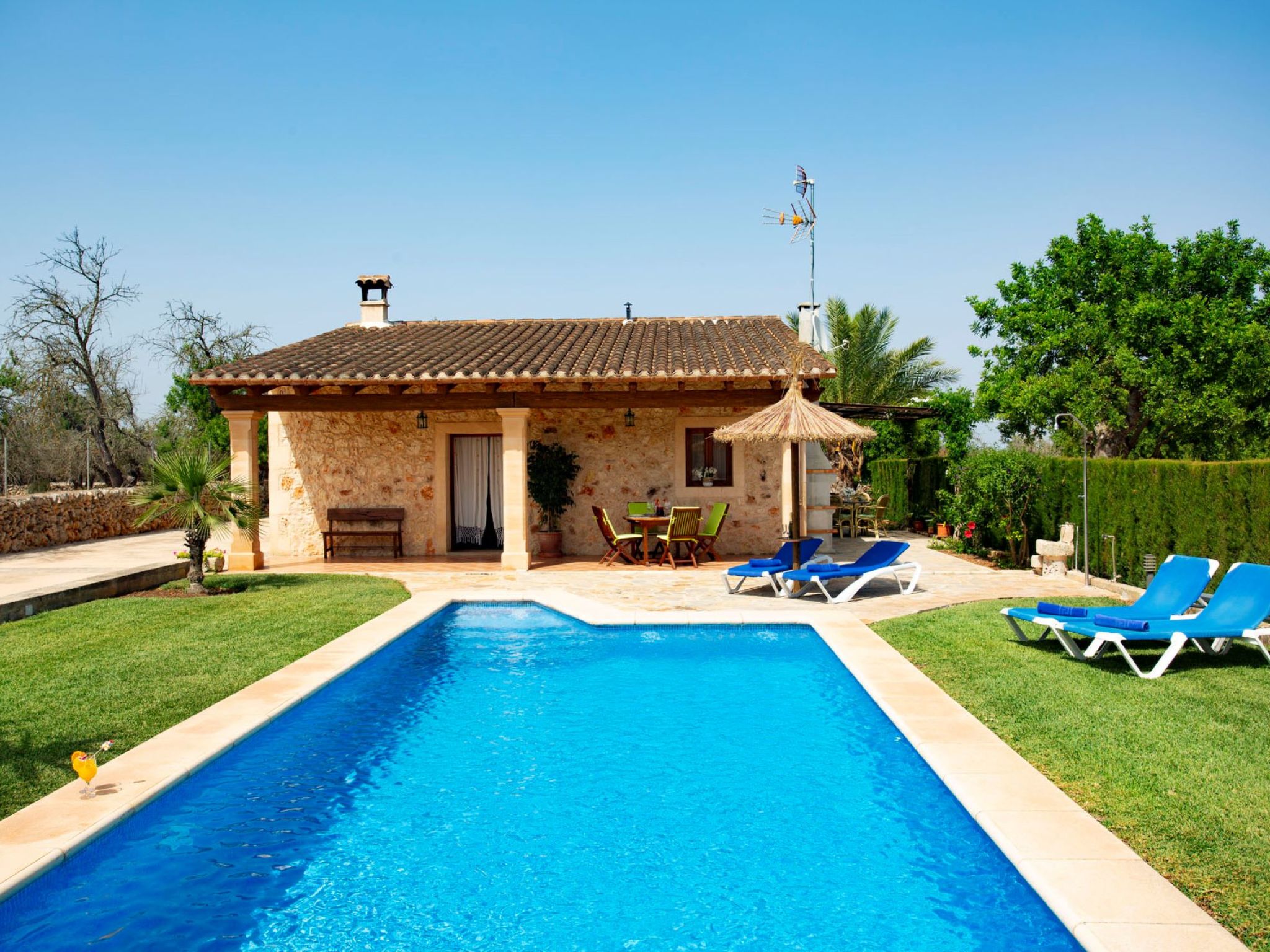 Vakantiehuis met privé zwembad in Santa Margalida (Spanje) voor 4 personen