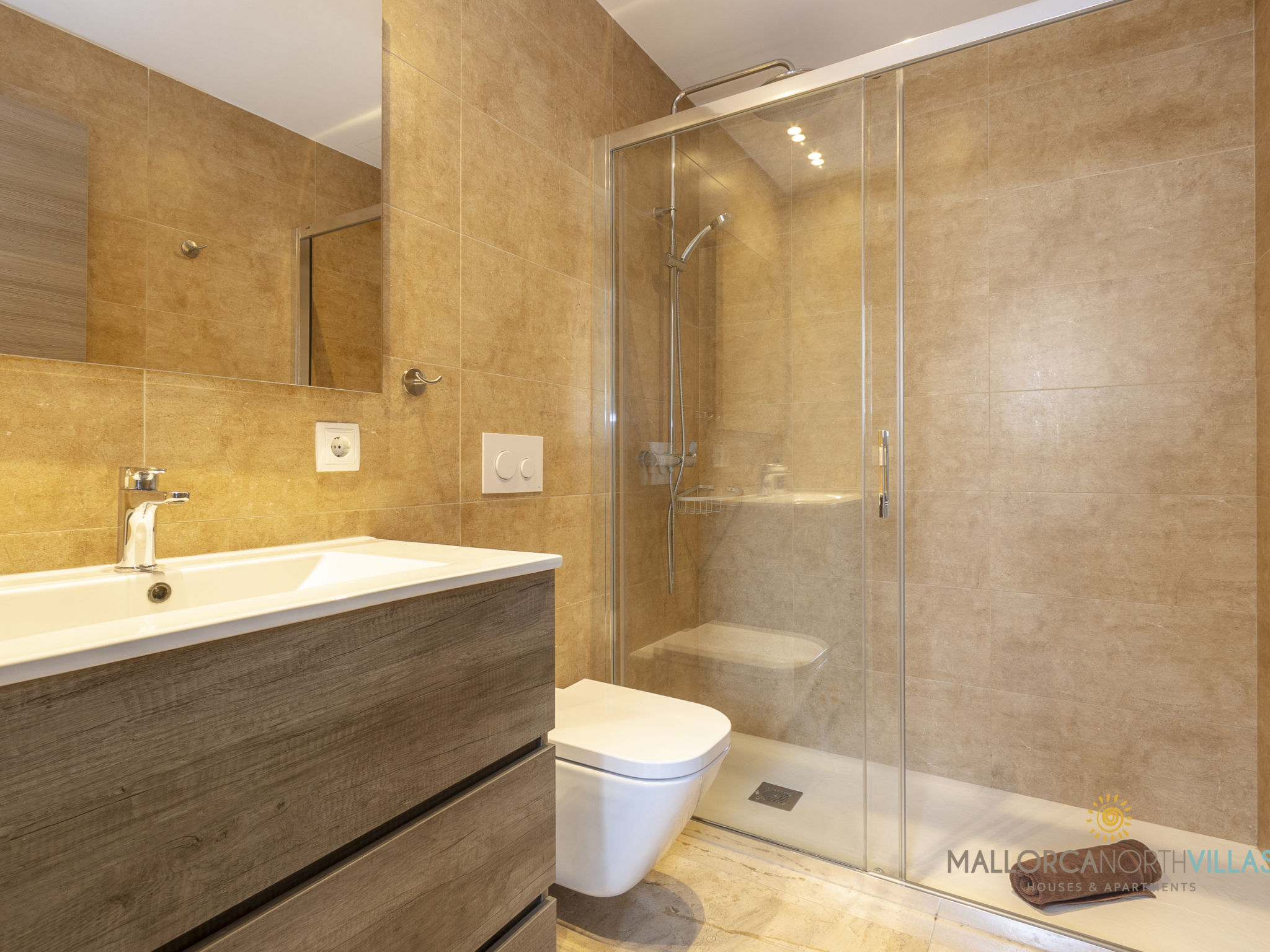 Villa Iola: Moderna Casa en Platja de Muro - Dedans