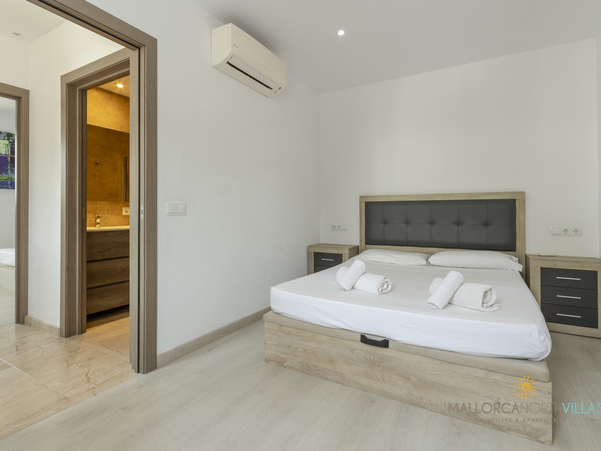 Villa Iola: Moderna Casa en Platja de Muro - Dedans