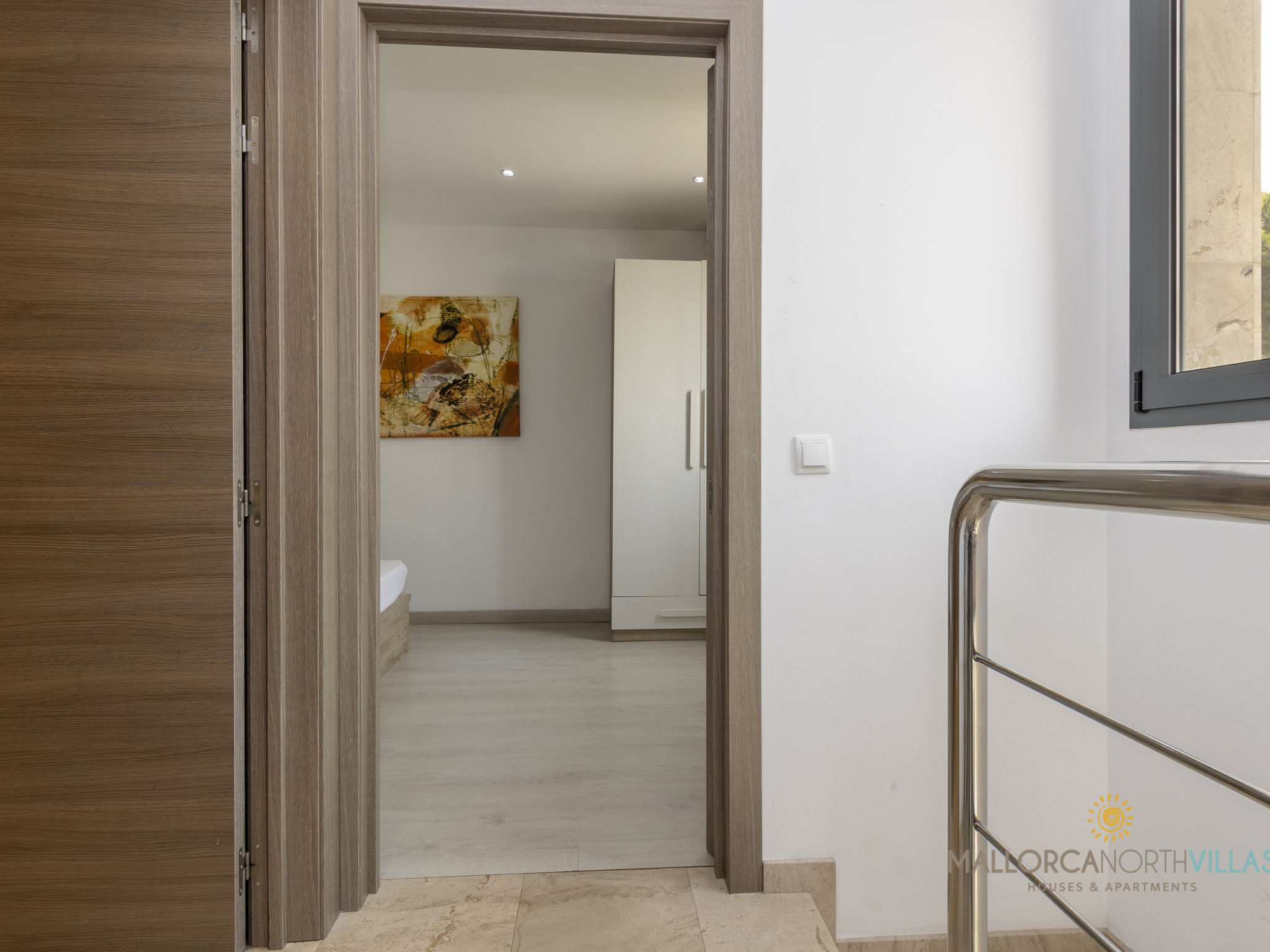 Villa Iola: Moderna Casa en Platja de Muro - Dedans