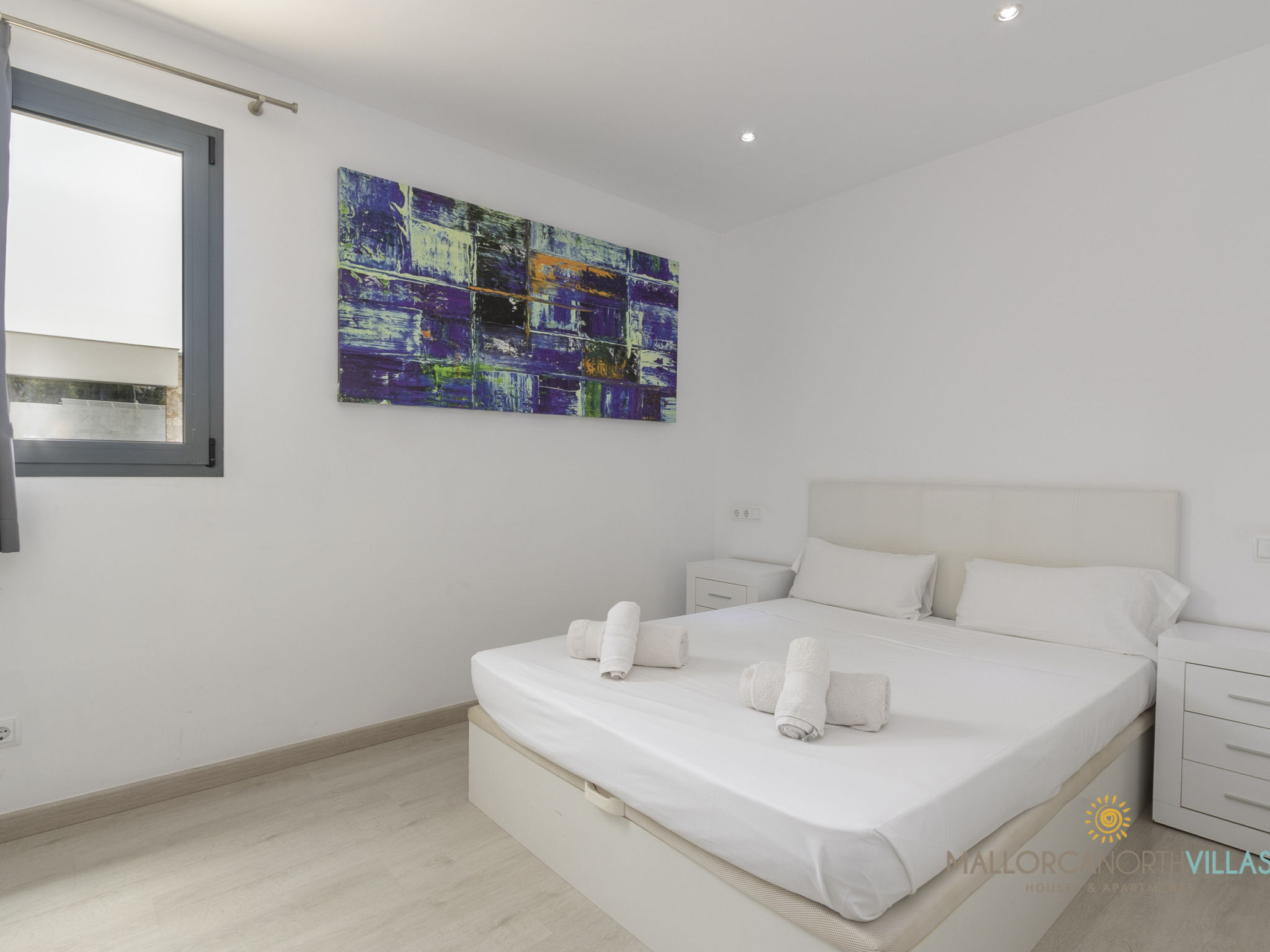 Villa Iola: Moderna Casa en Platja de Muro - Dedans