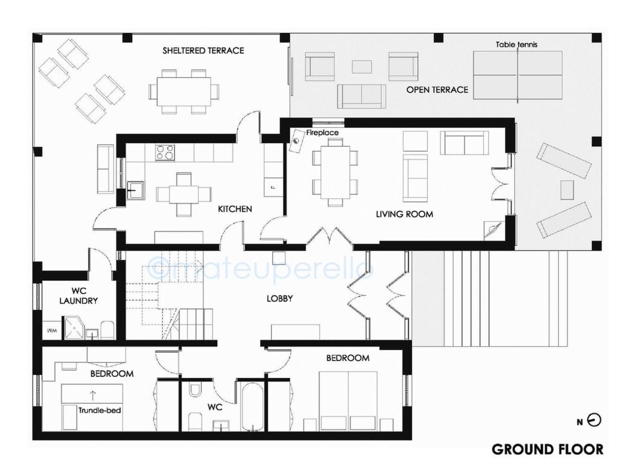 Villa mit 5 Schlafzimmern und Pool auf dem Lande