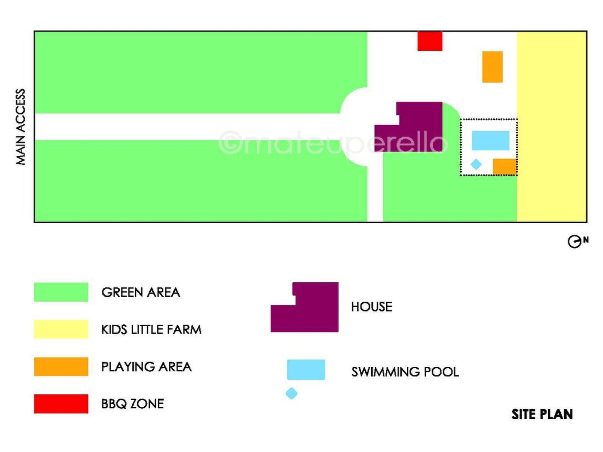 Villa mit 5 Schlafzimmern und Pool auf dem Lande