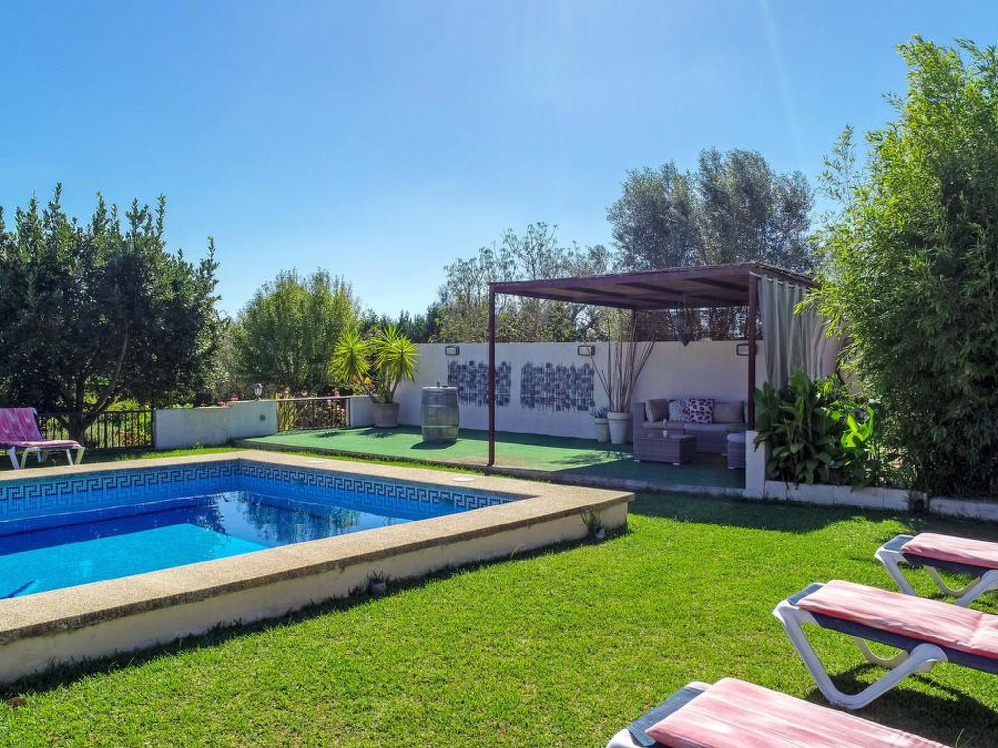 Schönes Ferienhaus in Artà mit Eigenem Pool - Binnen