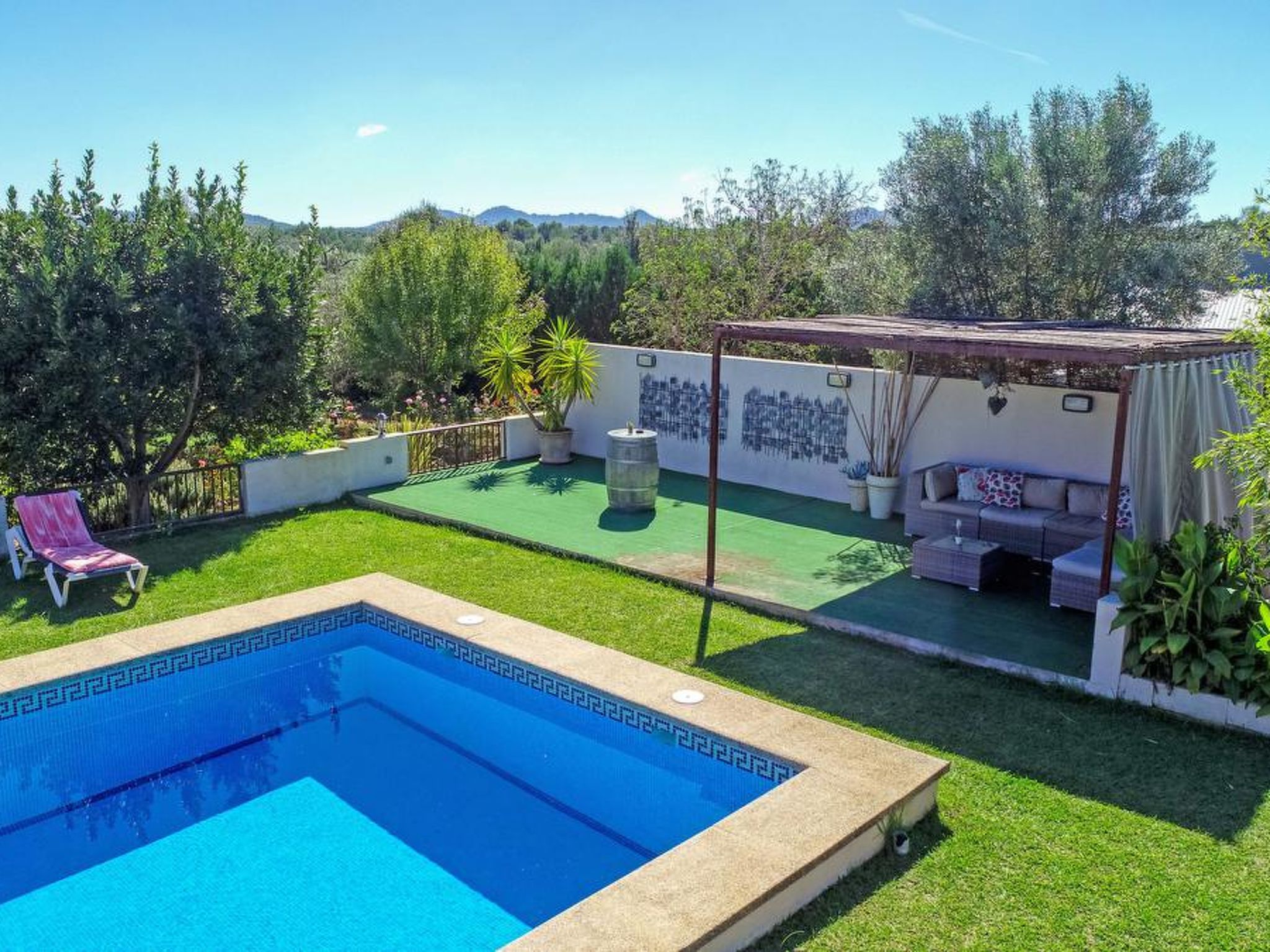 Schönes Ferienhaus in Artà mit Eigenem Pool - Binnen
