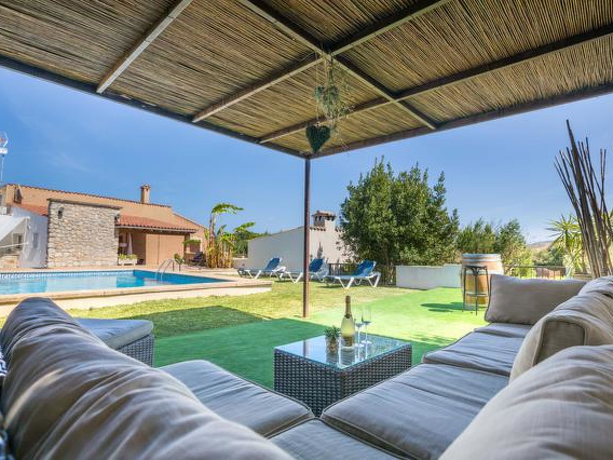 Schönes Ferienhaus in Artà mit Eigenem Pool - Binnen