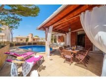 Vrijstaande villa nabij strand Cala Agulla met privézwembad voor 11 personen - thumbnail 5