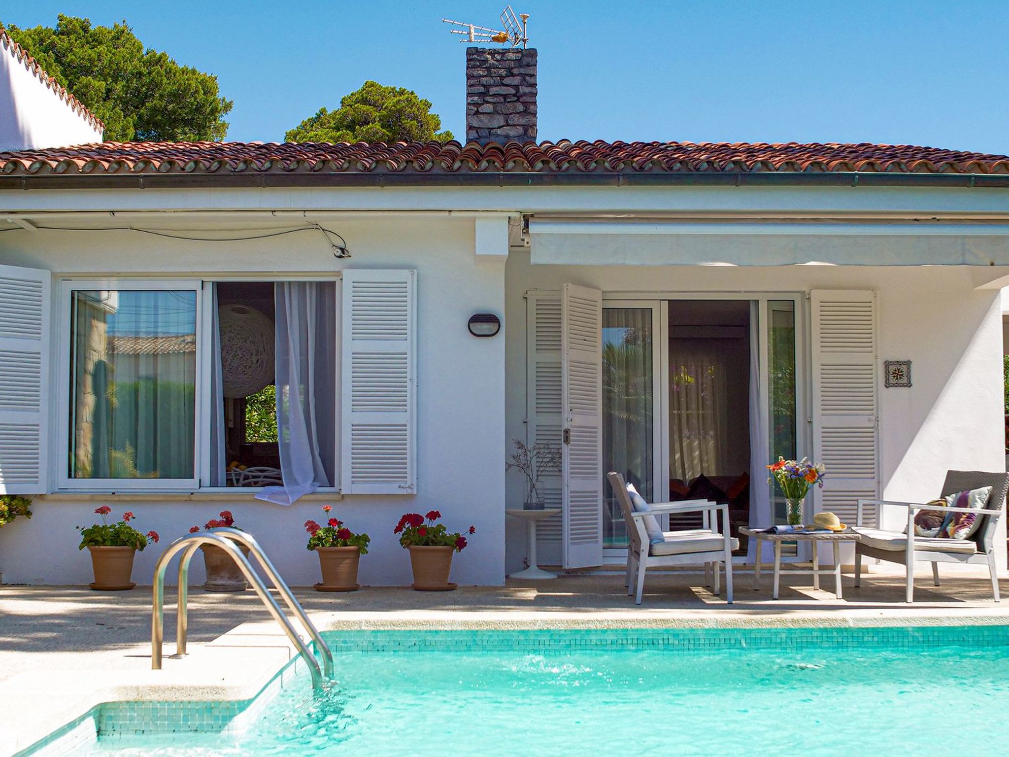 Vakantiehuis met privé zwembad in Cala Ratjada (Spanje) voor 6 personen