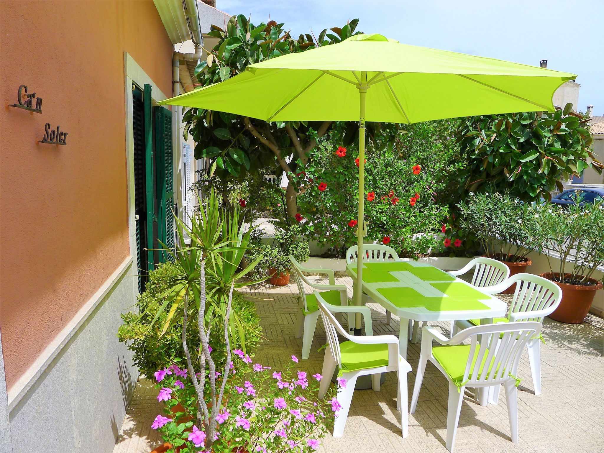 Ruhiges Haus 5 Min. vom Strand entfernt-Binnen