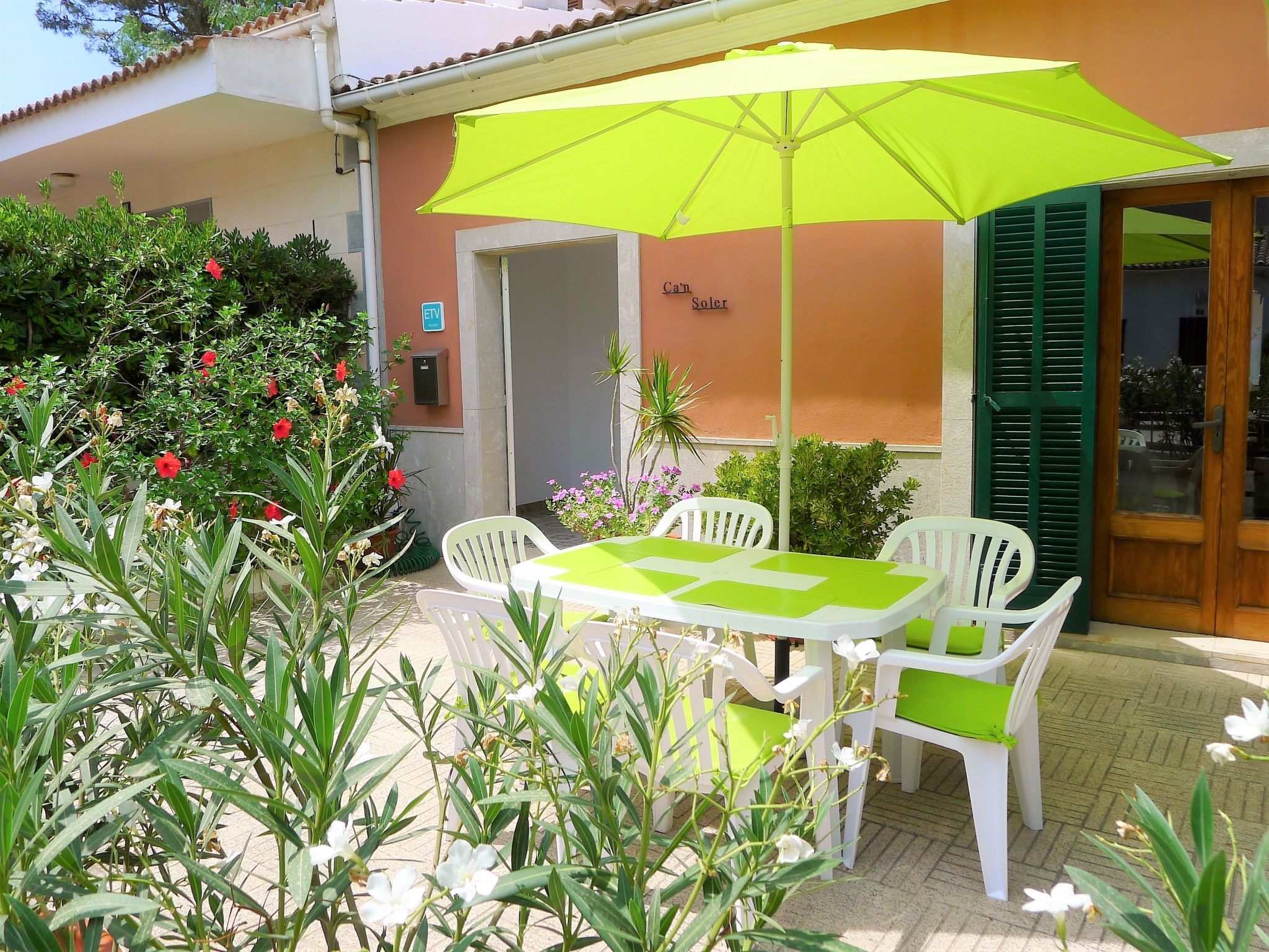 Ruhiges Haus 5 Min. vom Strand entfernt-Binnen