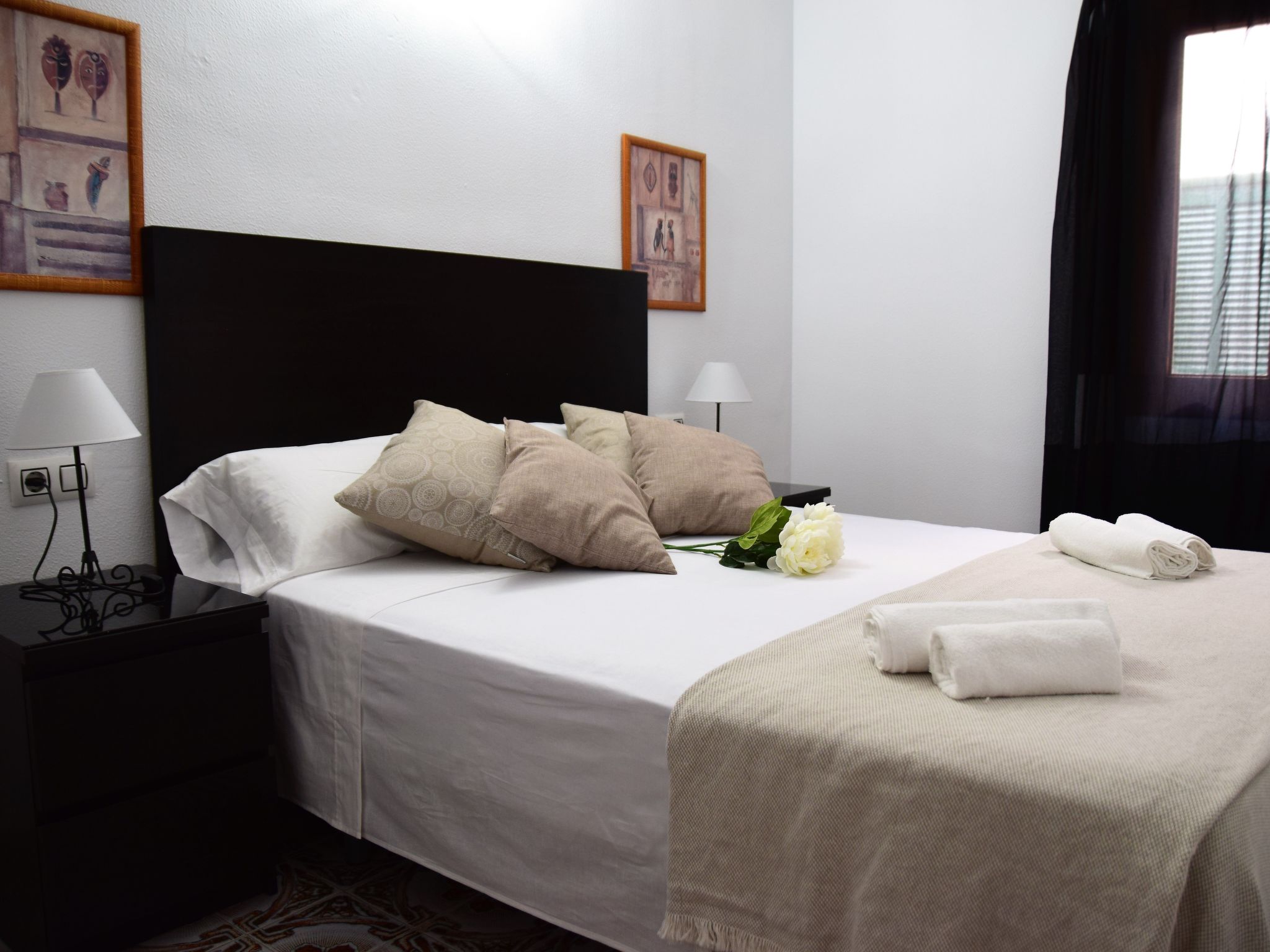 Ruhiges Haus 5 Min. vom Strand entfernt-Binnen