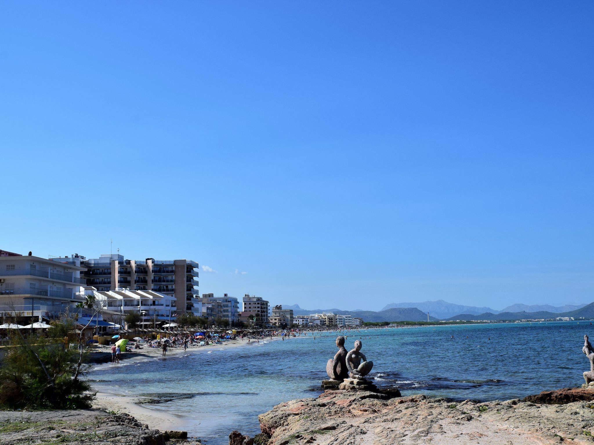 Ruhiges Haus 5 Min. vom Strand entfernt-Binnen