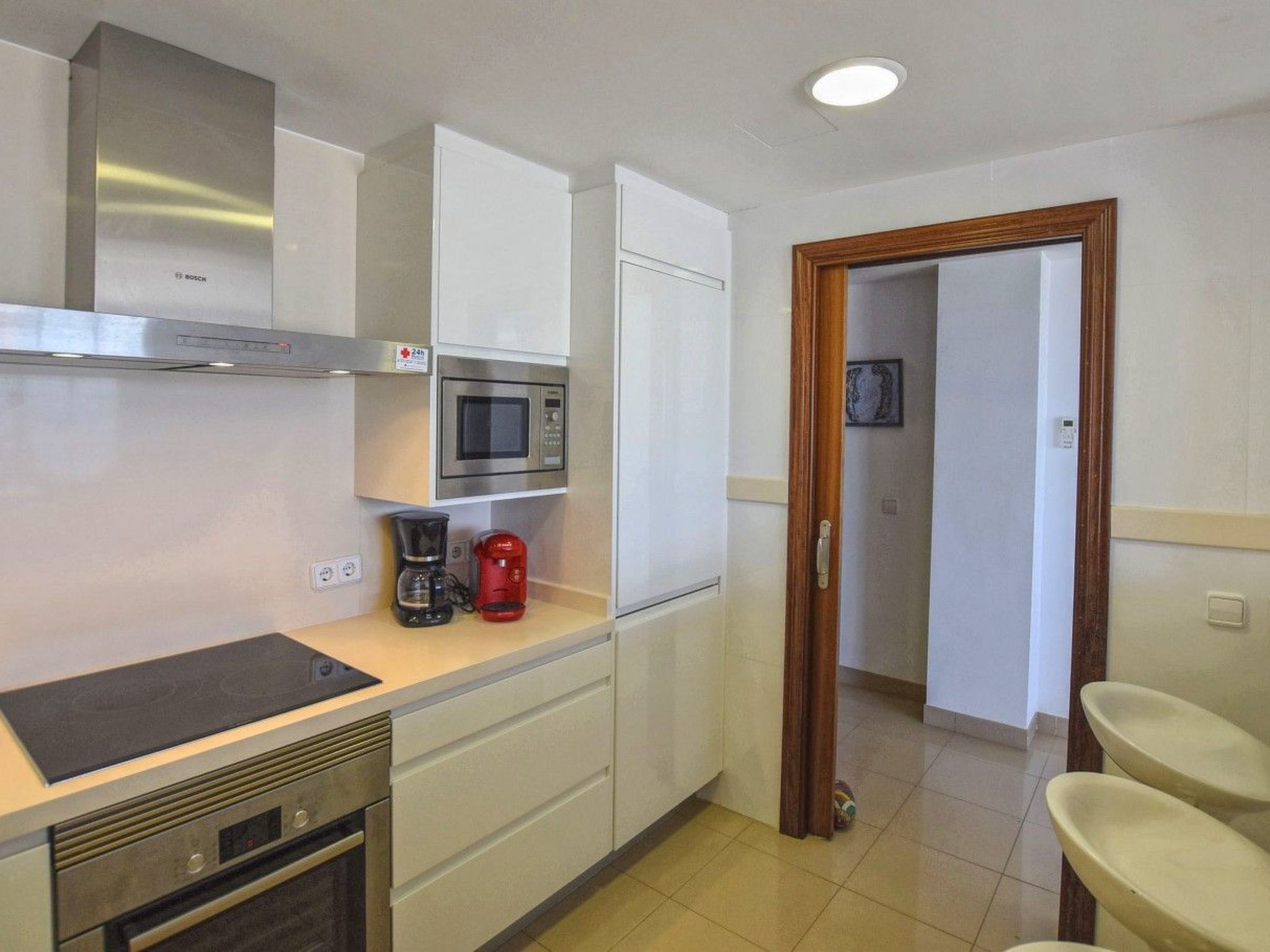 Moderne Wohnung mit Meerblick - Klimaanlage und WIFI-Binnen