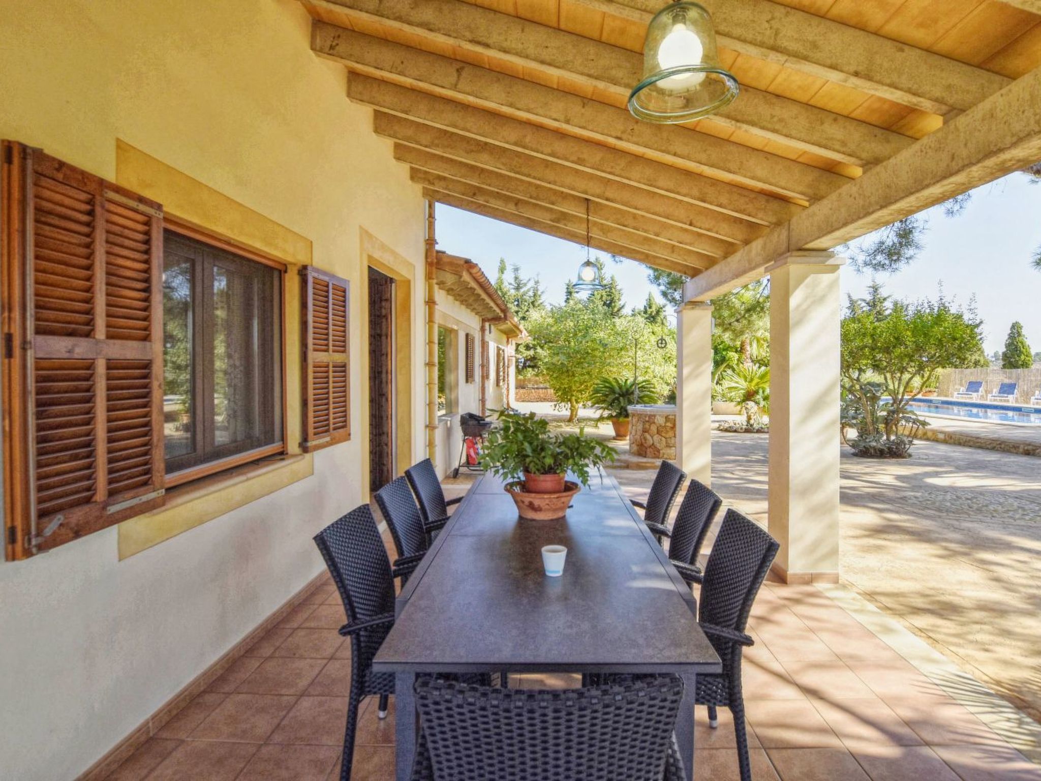 Modernes Landhaus mit Pool, Klimaanlage und WLAN nur 2 km vom Strand entfernt-Image-tags.info