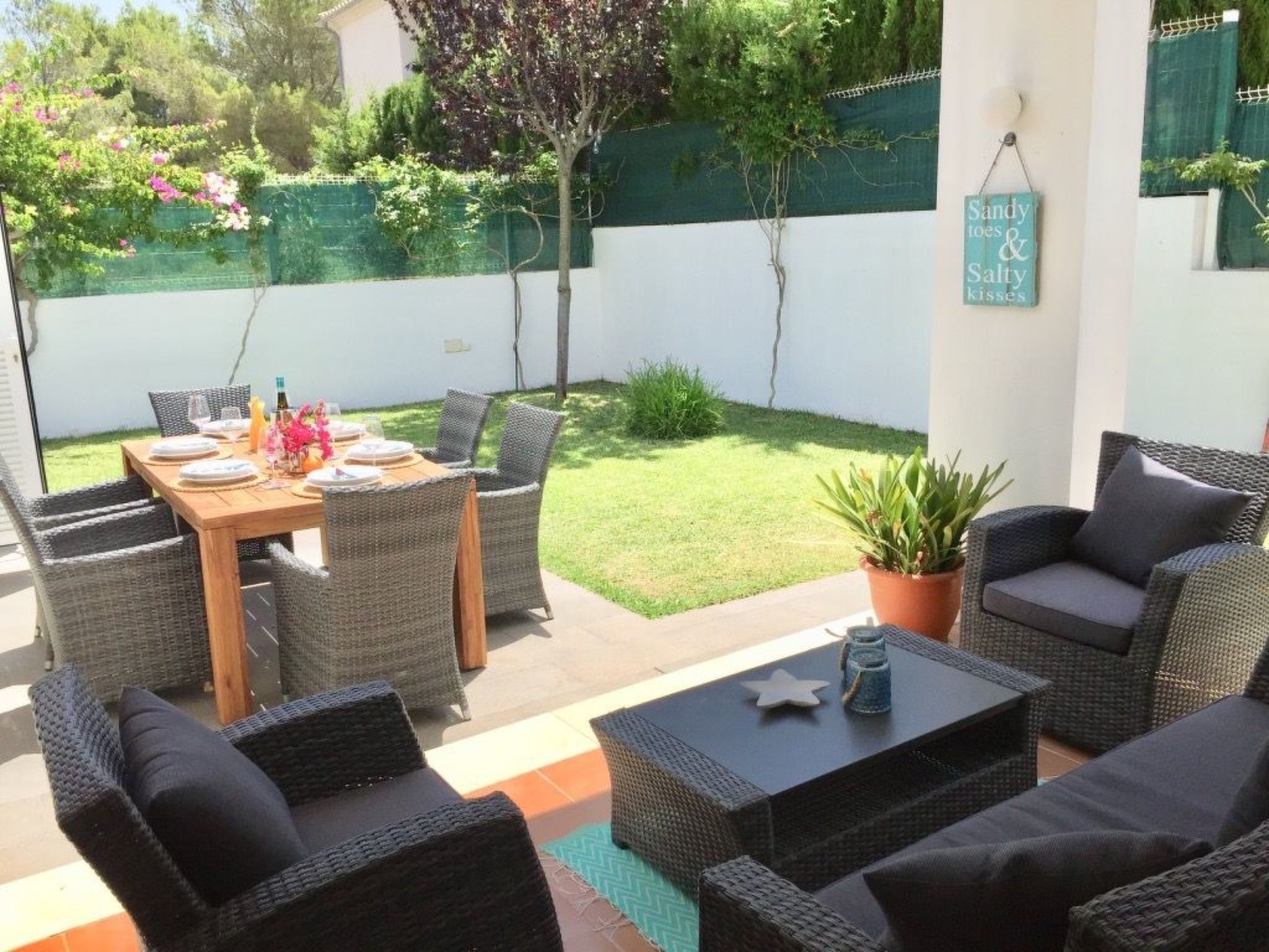 Strandvilla Beach and Ocean in Son Serra De Mari - Draußen