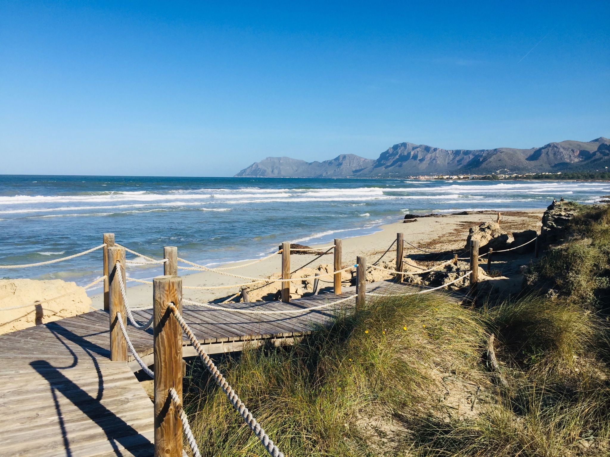 Strandvilla Beach and Ocean in Son Serra De Mari - Draußen